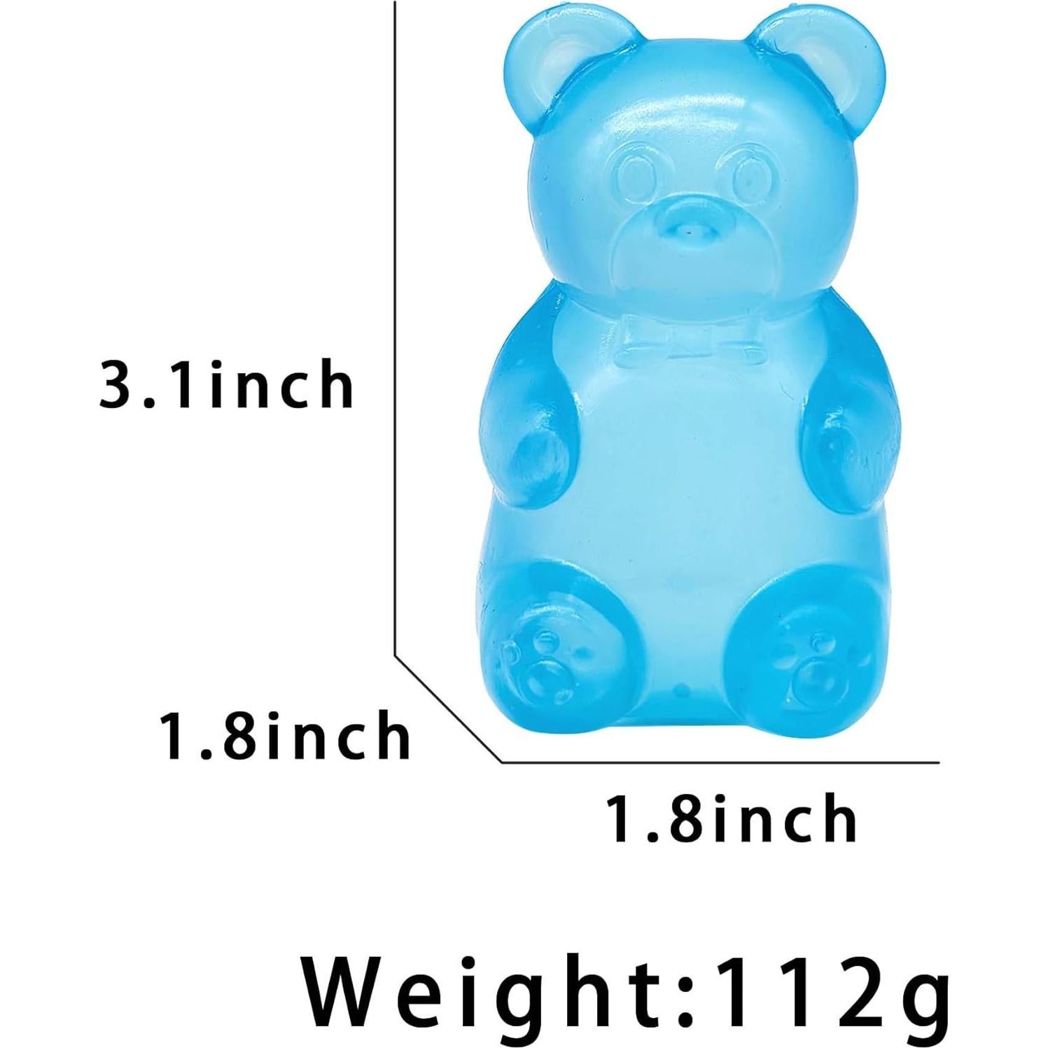 Juguete de Oso de Goma ANZHY para Alivio del Estrés 7.87 cm