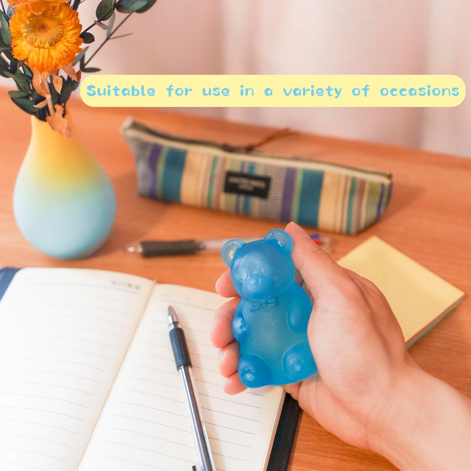 Juguete de Oso de Goma ANZHY para Alivio del Estrés 7.87 cm