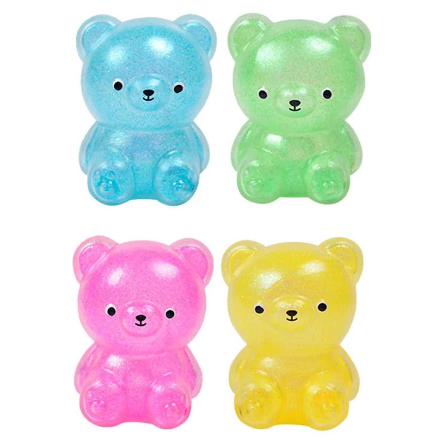 Conjunto 4 Juguetes Sensoriales Oso Colorido ZGLUZP 5.6cm