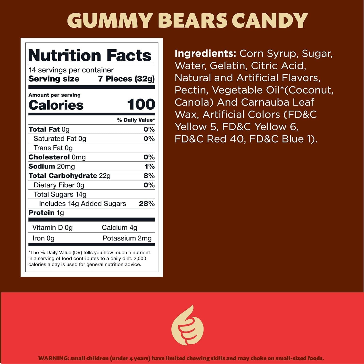 Caramelos Gummi Bears ILIKE! 0.45 kg Sabores Frutas Variadas
