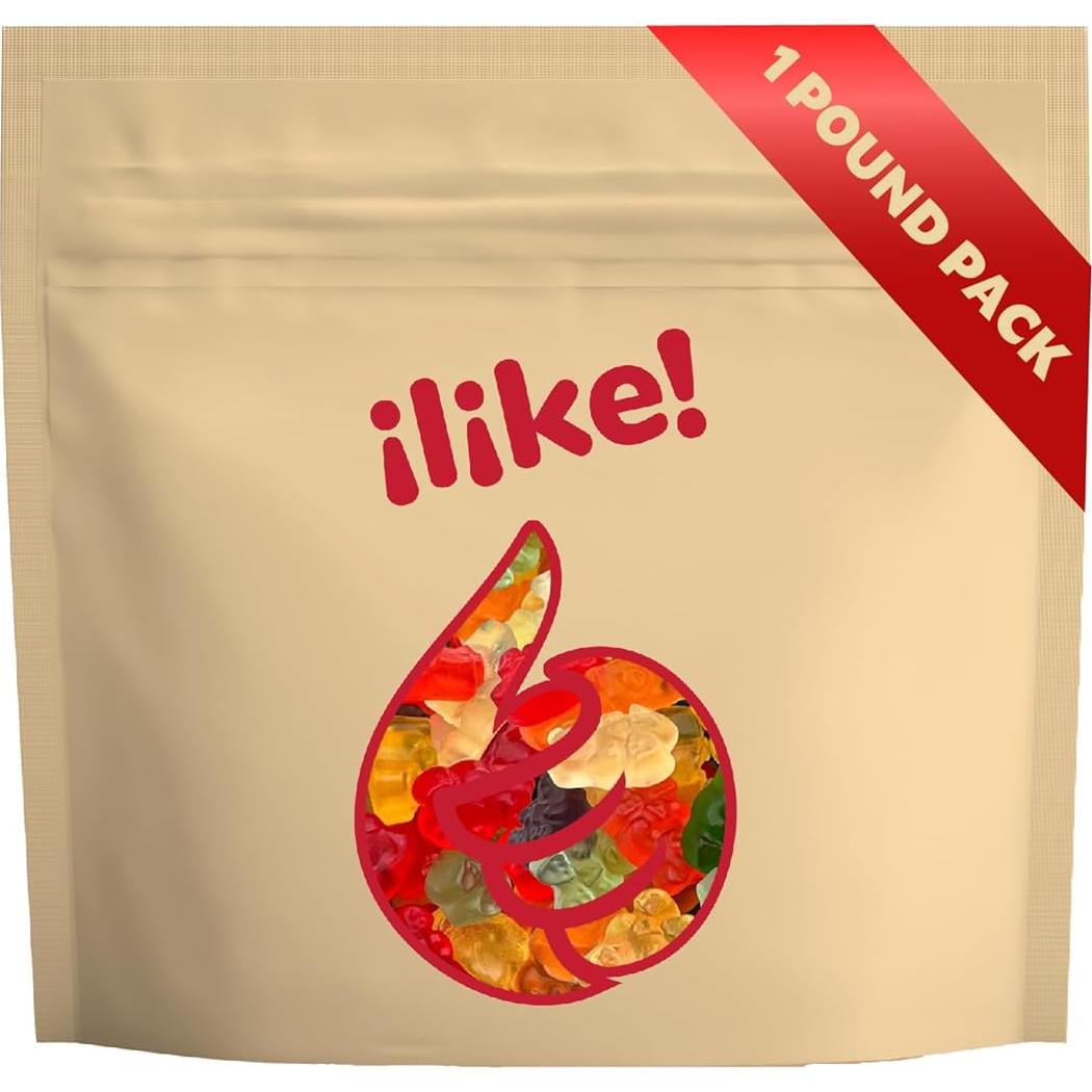 Caramelos Gummi Bears ILIKE! 0.45 kg Sabores Frutas Variadas