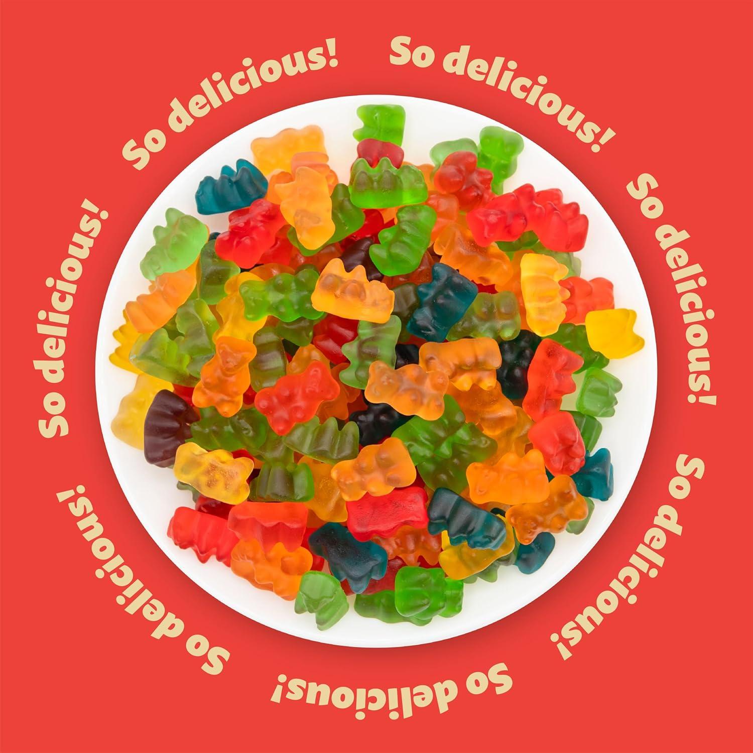 Ositos de Goma Frutales a Granel 0.91 kg - Perfectos para Fiestas