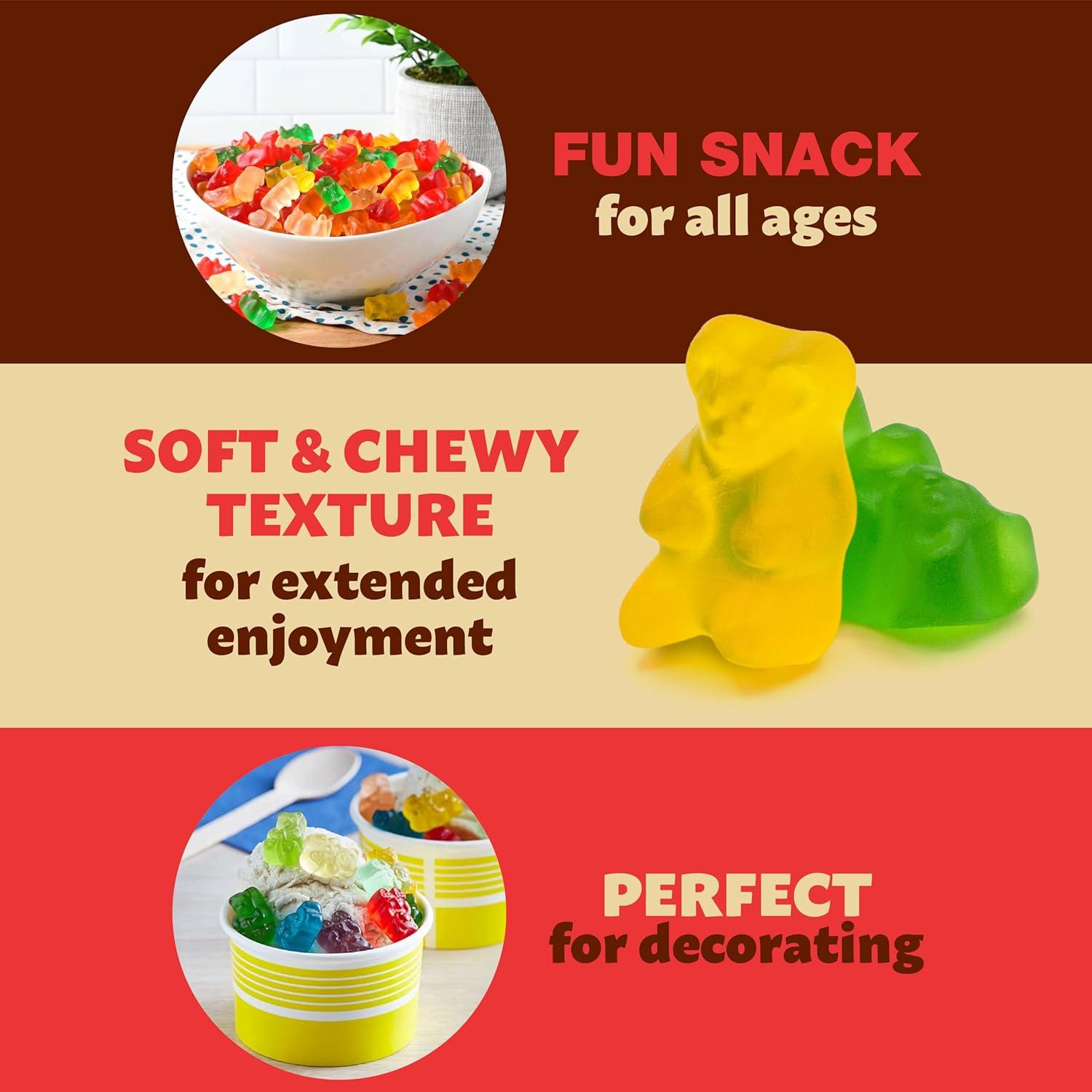 Ositos de Goma Frutales a Granel 0.91 kg - Perfectos para Fiestas