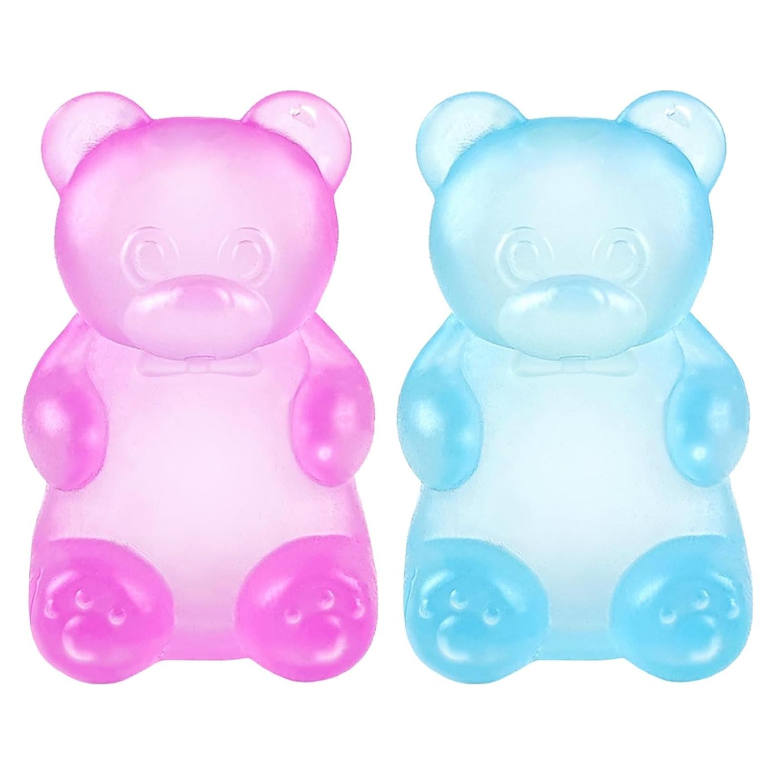 Juguetes Antiestrés Gummy Bear Babyye - 2 Pcs, 7.87 cm