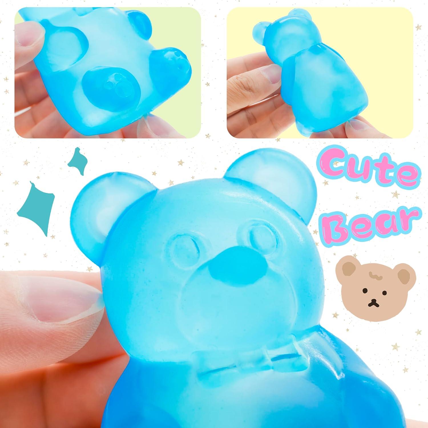 Pelotas Aplastables Antiestrés Osito de Goma FUNSCENE 8.4 cm