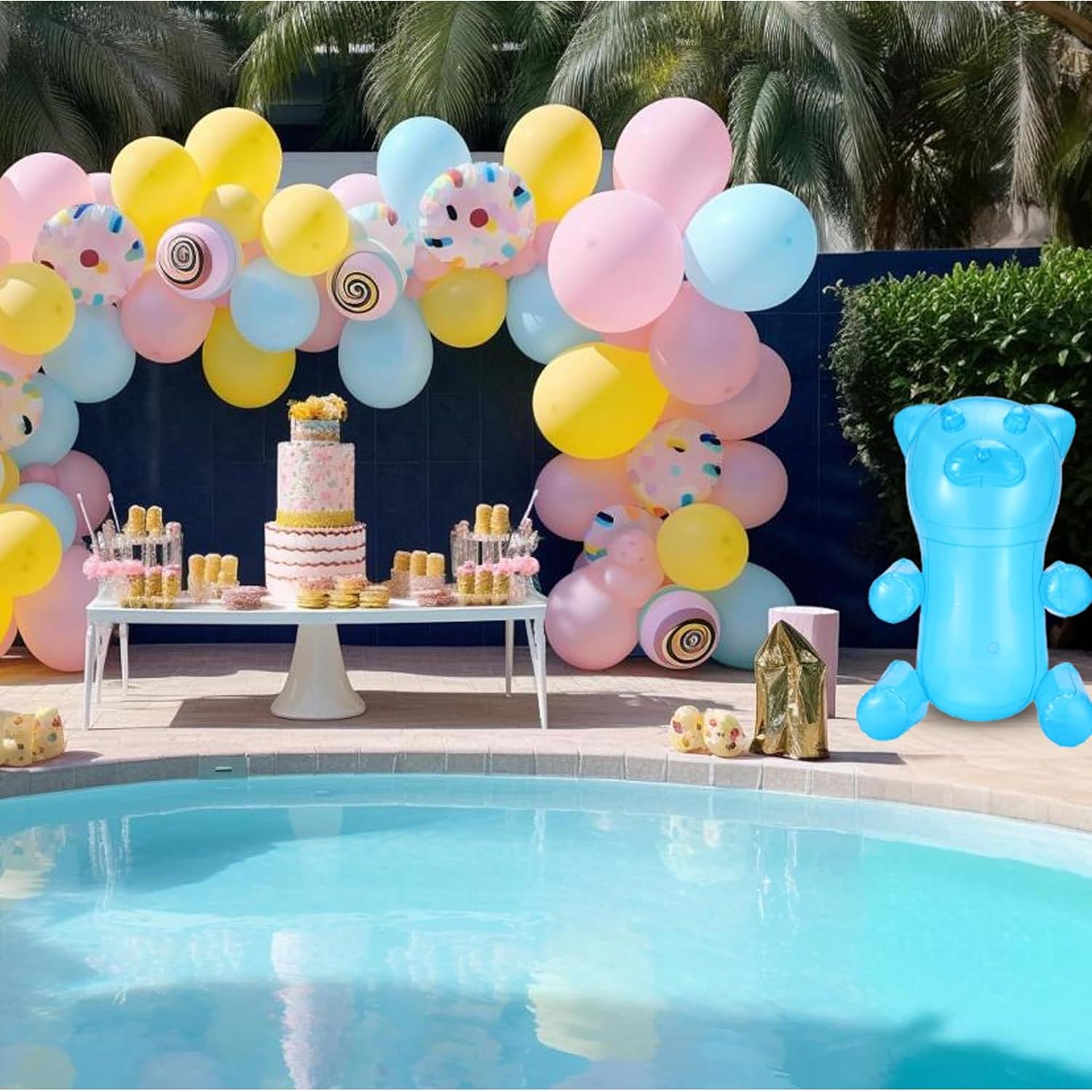 Osos de Goma Inflables 4E's Novelty 60 cm - Paquete de 6