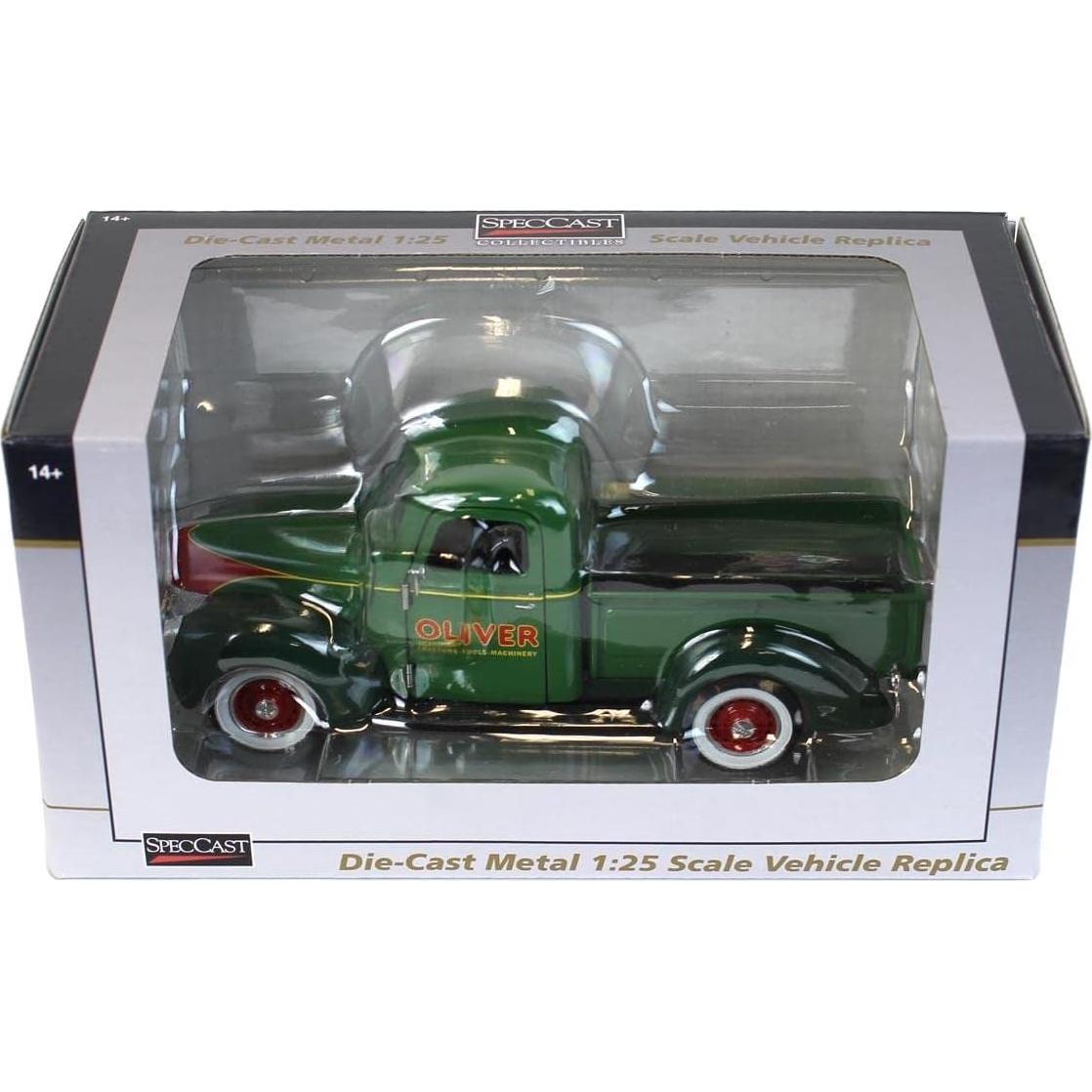 Camión Pickup Ford Oliver 1940 Spec Cast 19.05 cm Verde