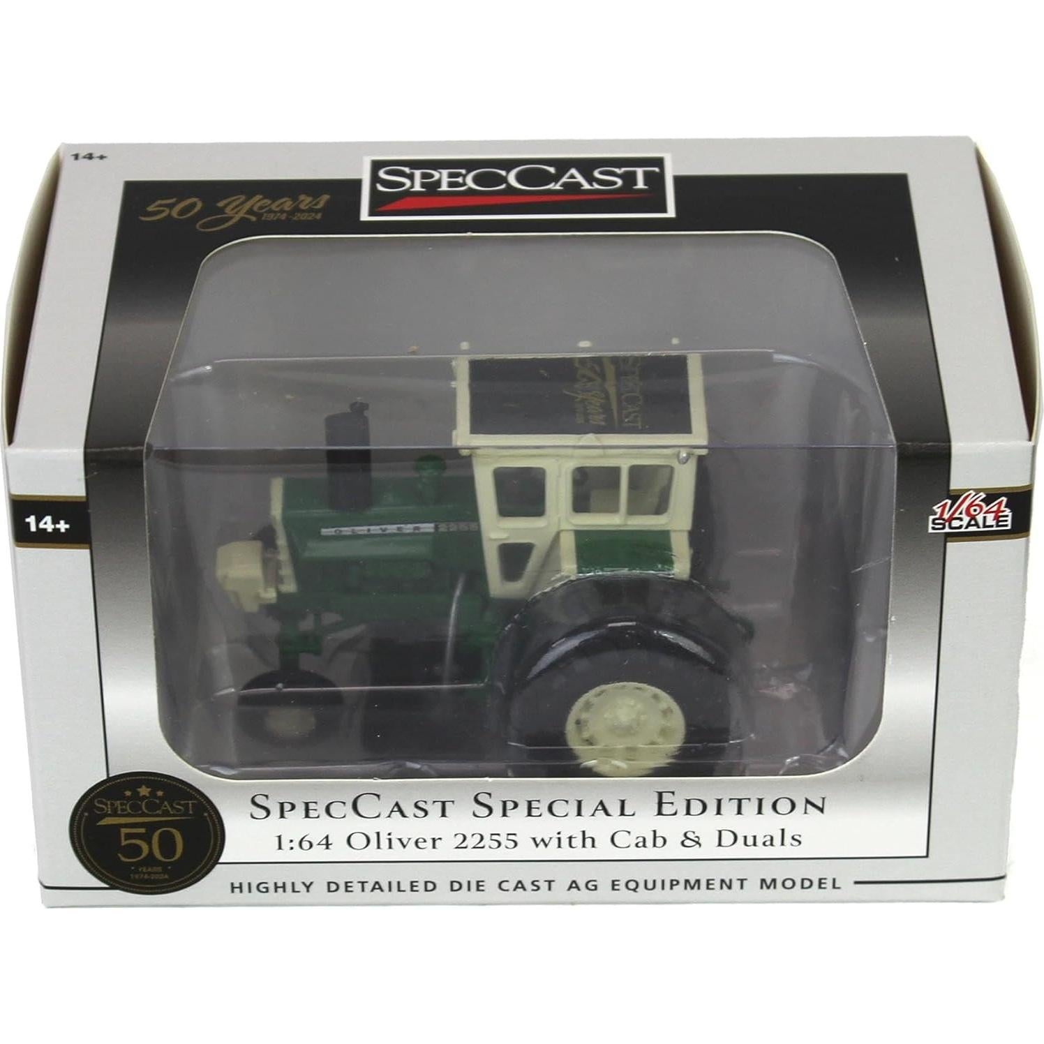 Tractor Oliver 2255 Edición 50 Aniversario SpecCast 1/64