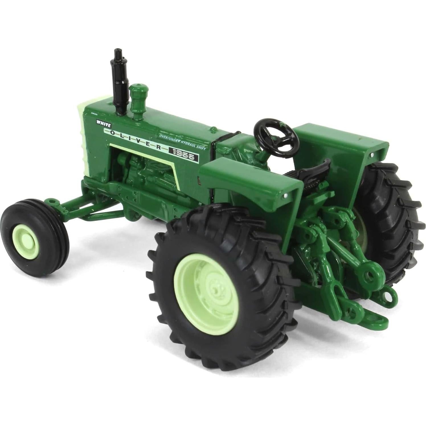 Tractor Die Cast Oliver 1955 Frente Ancho 1/64 Detalle