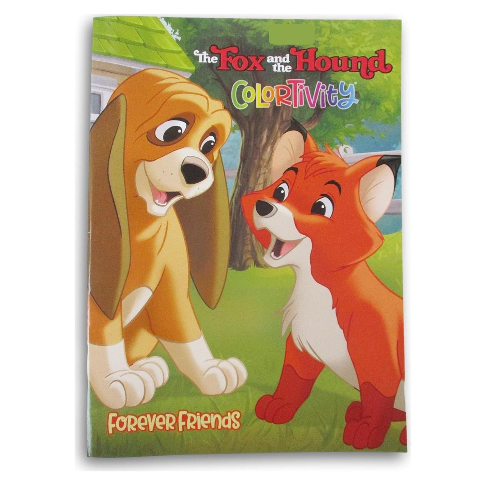 Libro para Colorear Zorro y el Sabueso - 64 Páginas - Show-Offs