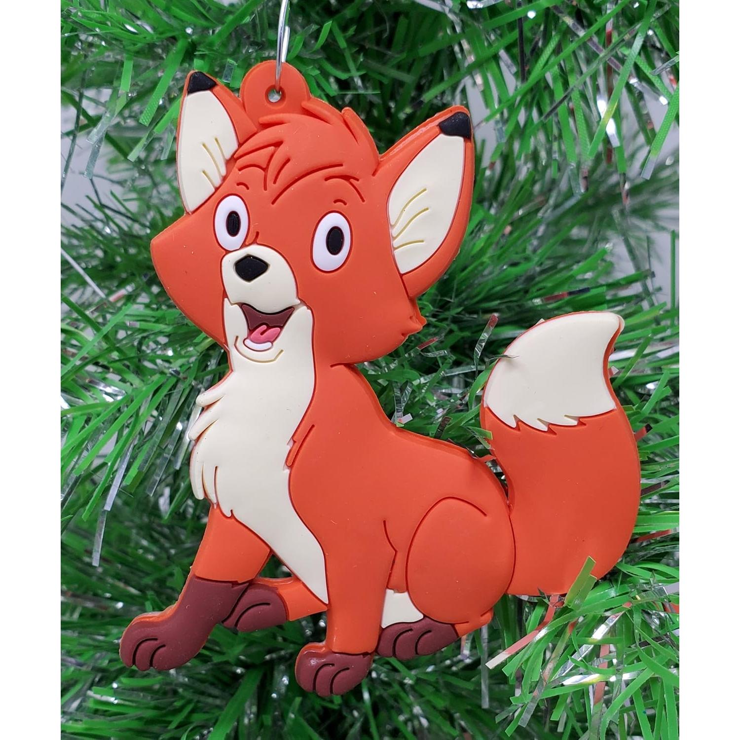 Juego de Adornos Zorro y el Sabueso Todd y Copper 7.62 cm