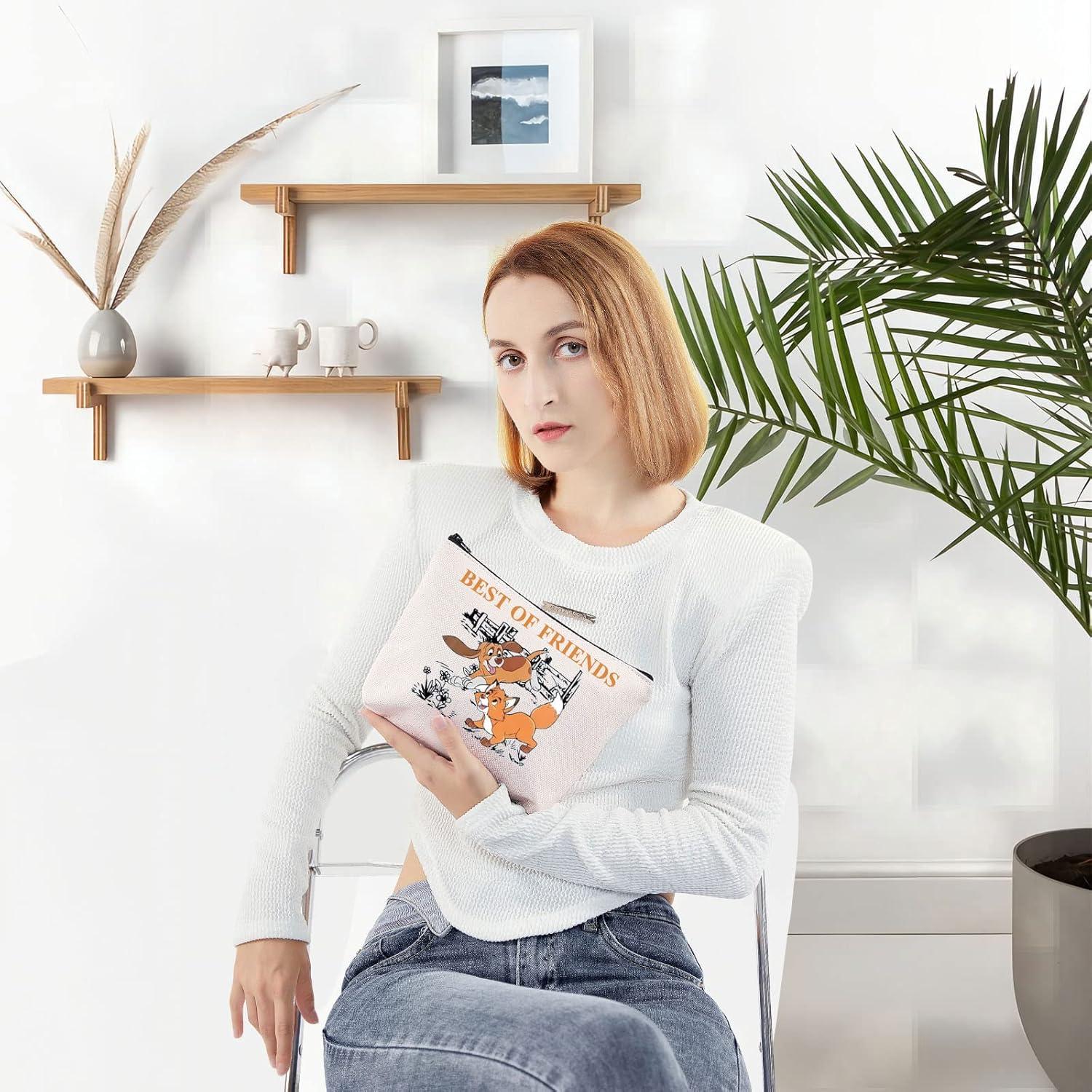 Bolsa Cosmética WZMPA Mejor de Amigos 25x18cm Impermeable