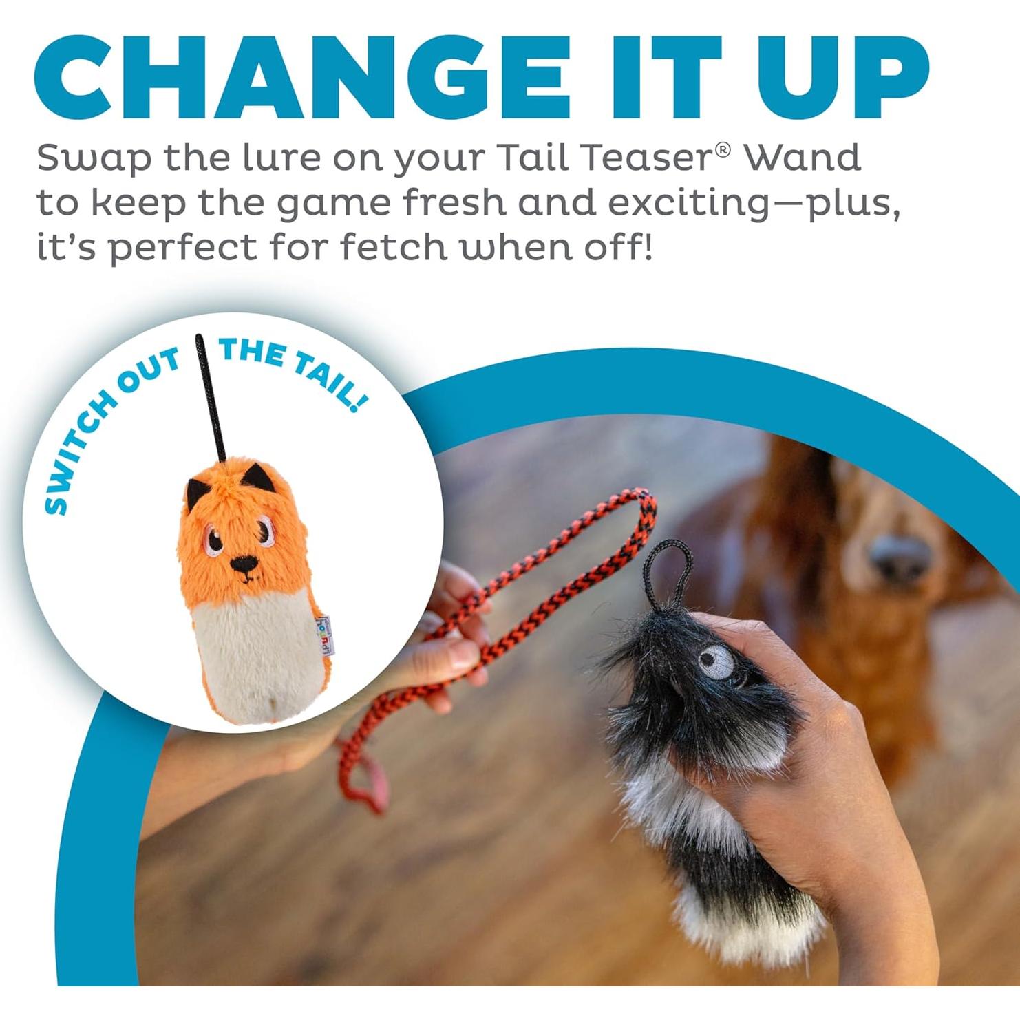 Cebo de Reemplazo Outward Hound Tail Teaser Zorro 15.88cm