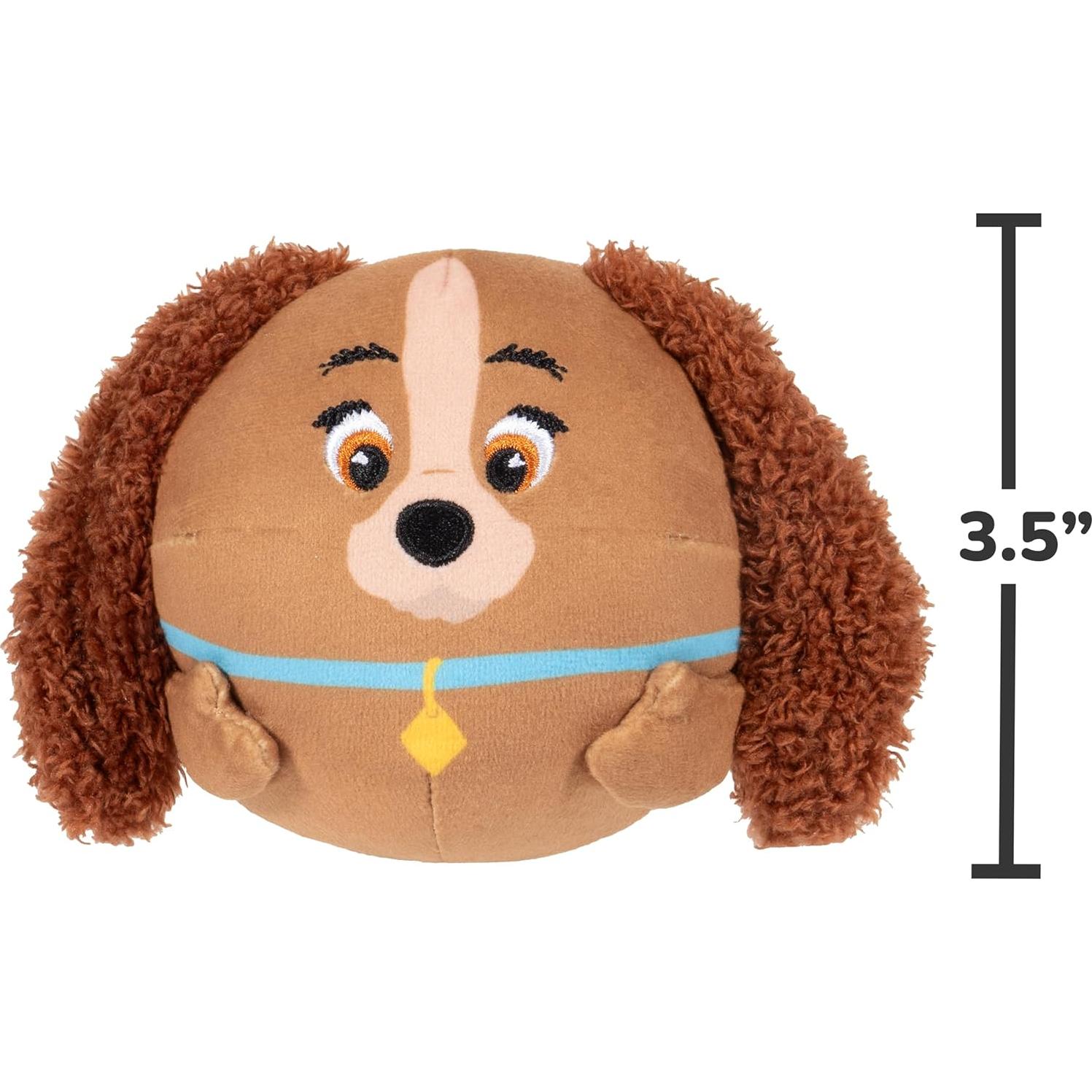 Juguete de Perro de Peluche Disney Dama y Vagabundo 2-Pack