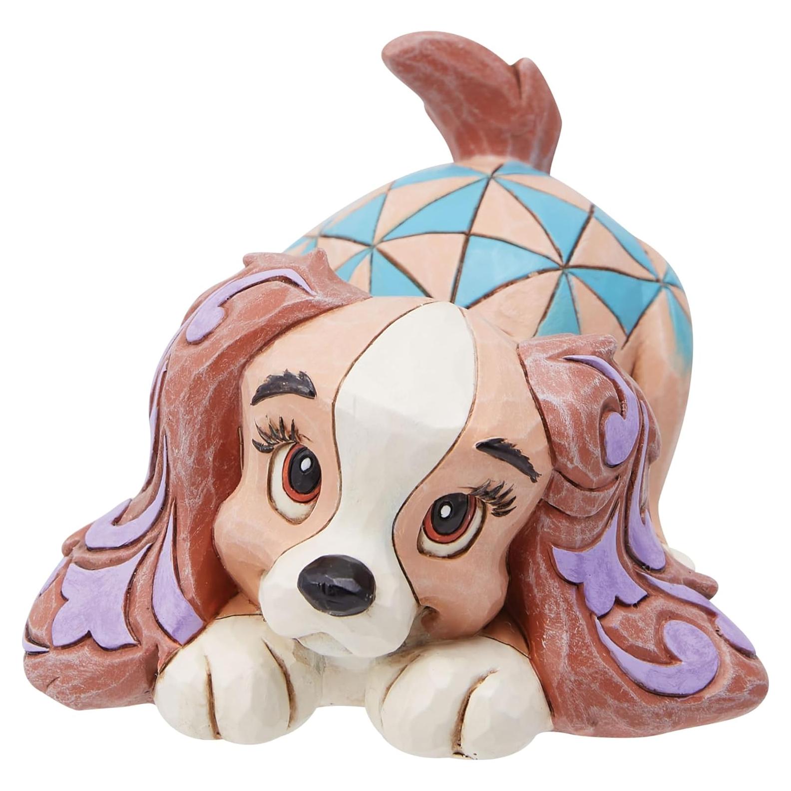 Figurita Miniatura Enesco Disney Traditions Dama y Vagabundo 6.35 cm