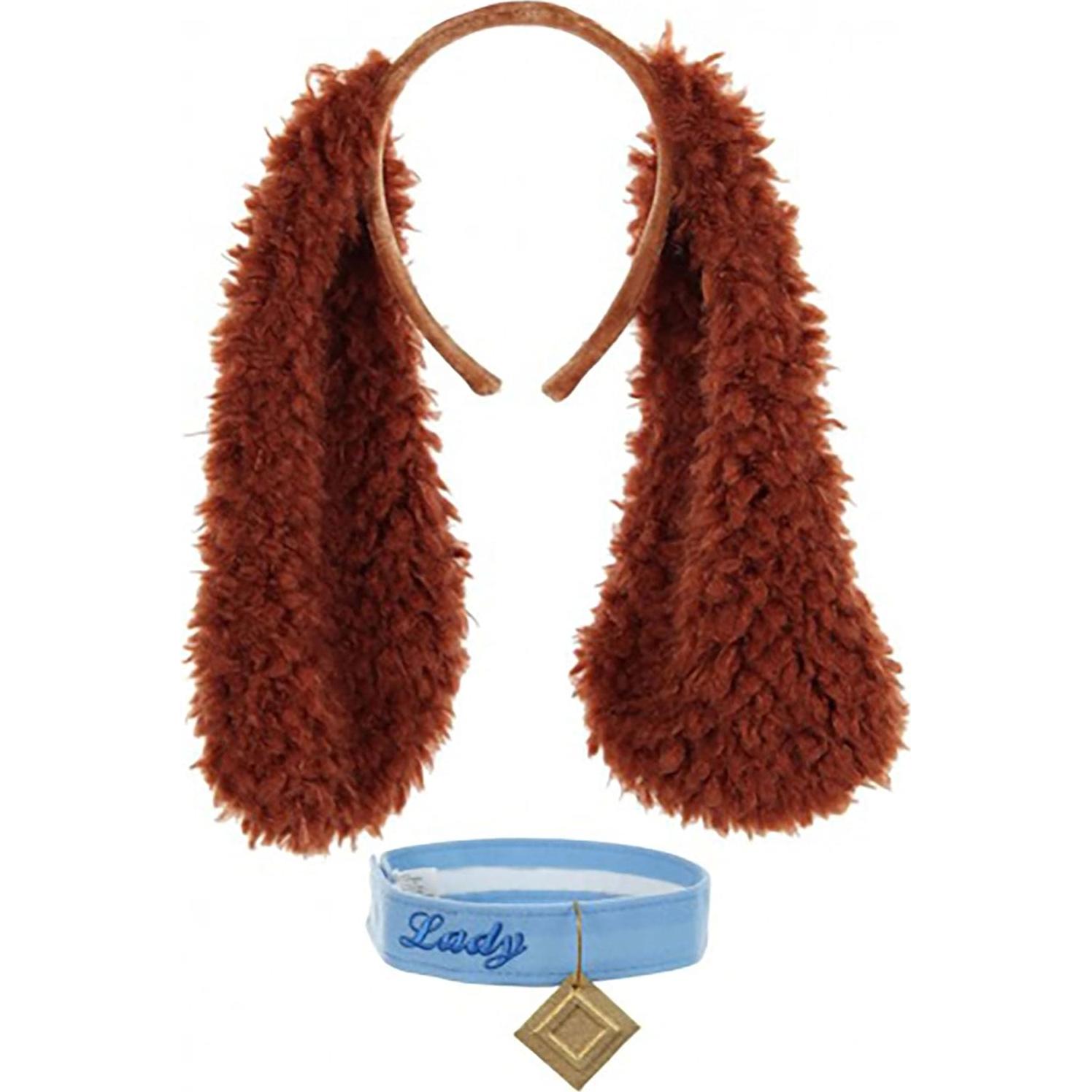 Kit Diadema y Collar Lady y el Vagabundo Elope - Piel Sintética