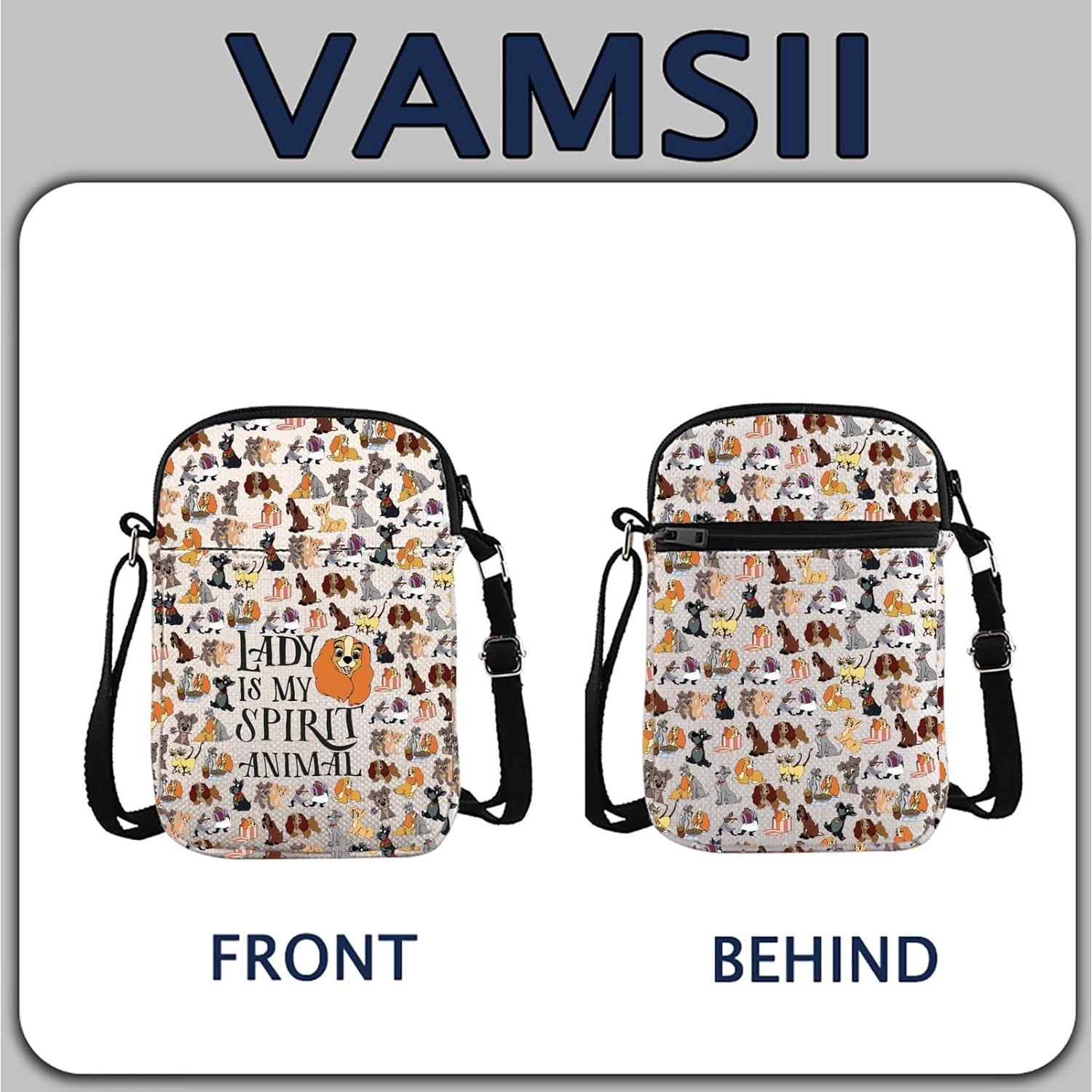 Bolso Cruzado Lady Tramp para Mujeres - Animal Espiritual