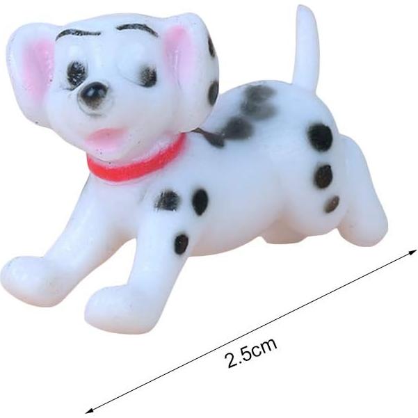 Set de 102 Figuritas de Perro Dálmata Miniatura Lynkaye