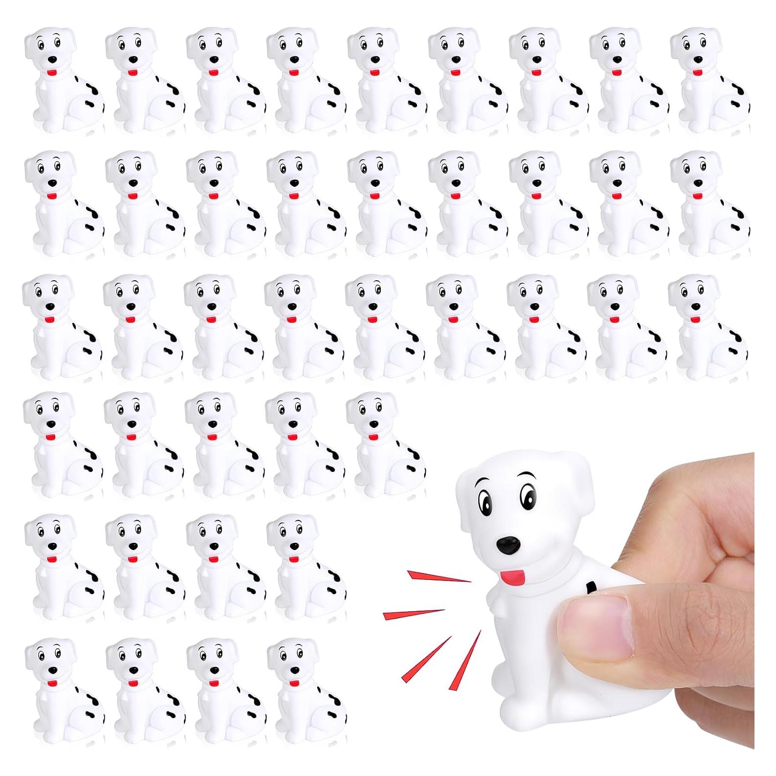 Juguetes de baño de goma Poen - 50 figuras dálmata 5.5 cm