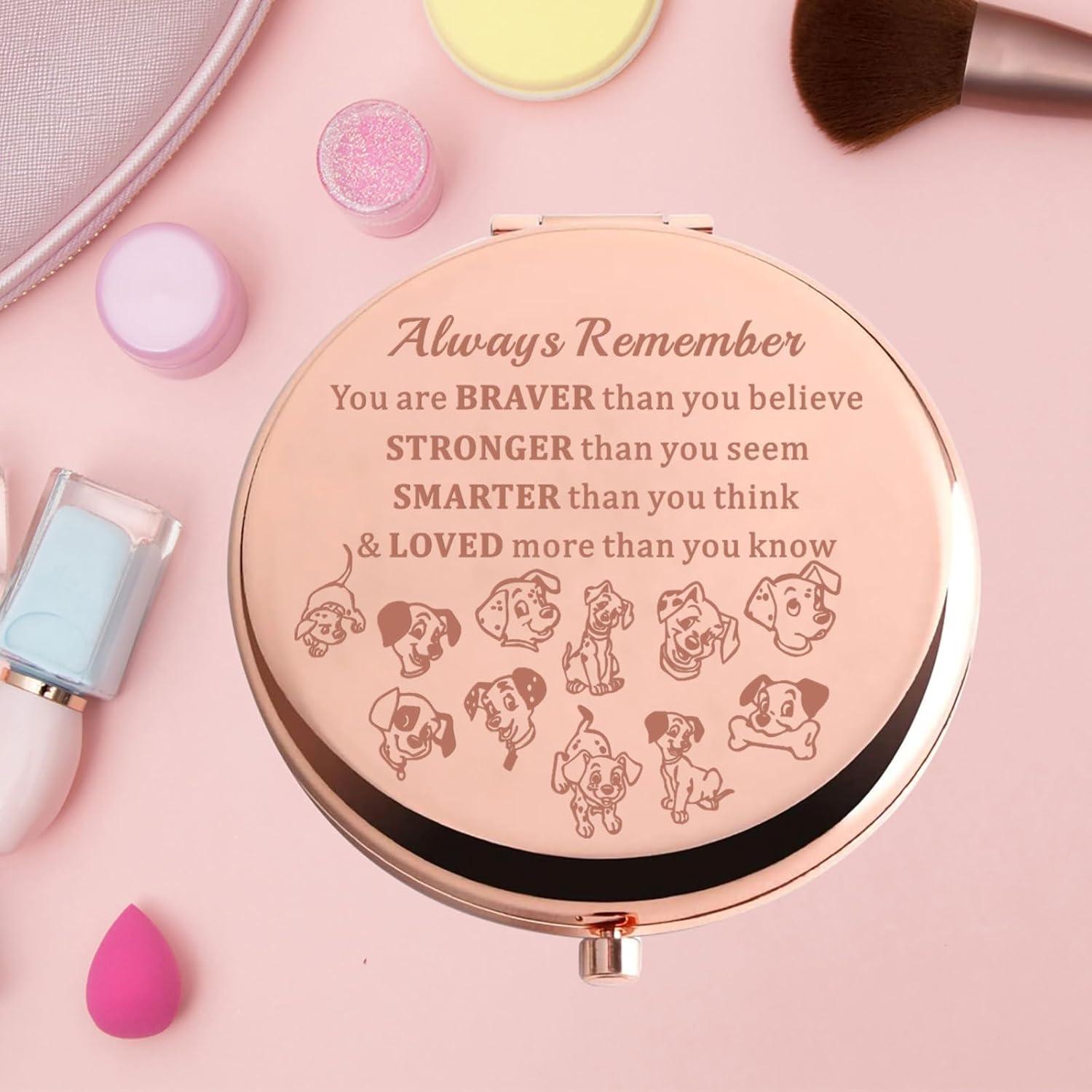 Espejo de Bolsillo KEYCHIN 101 Dálmatas Plegable 6.5 cm