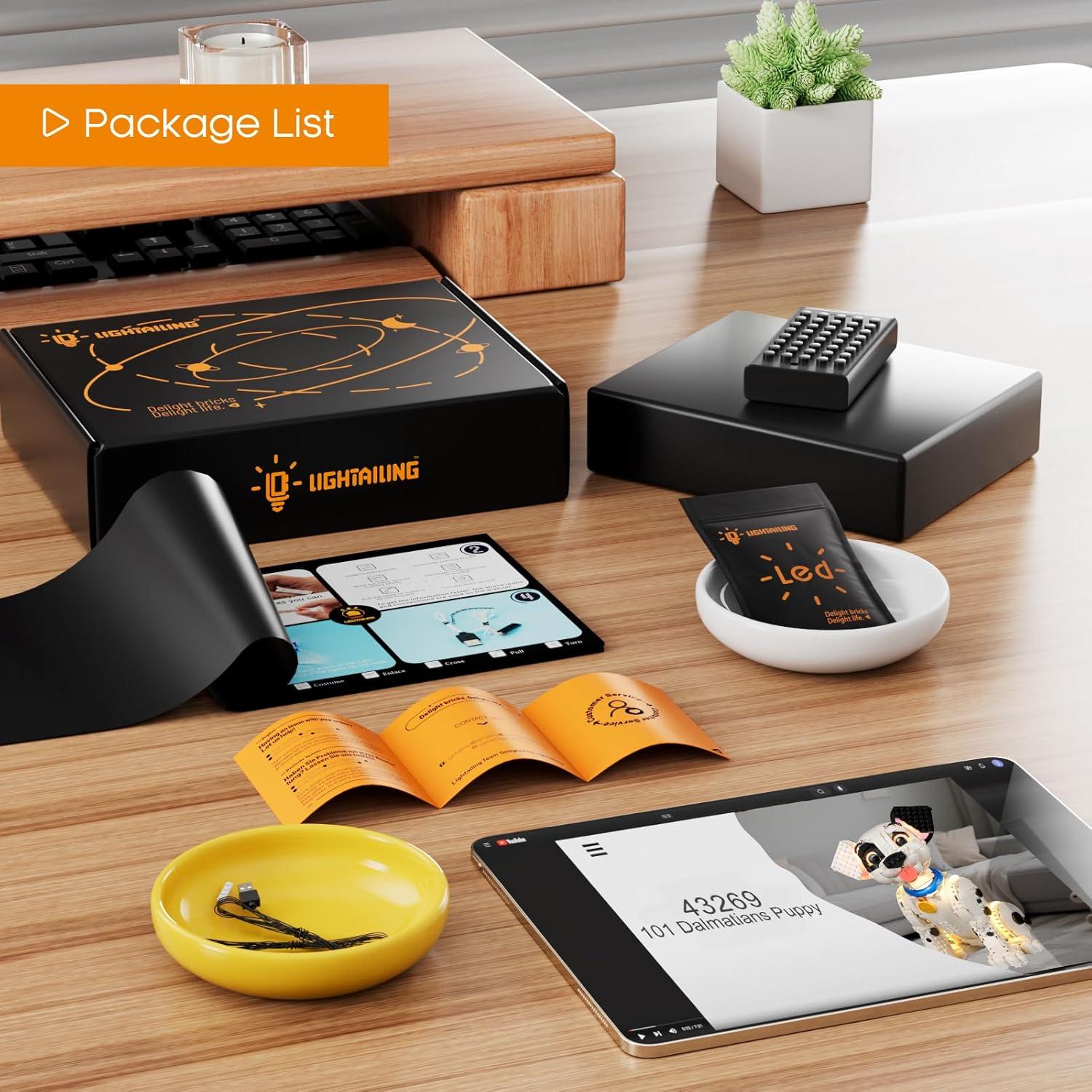 Kit de Iluminación LED Lightailing para Lego 101 Dálmatas Cachorro