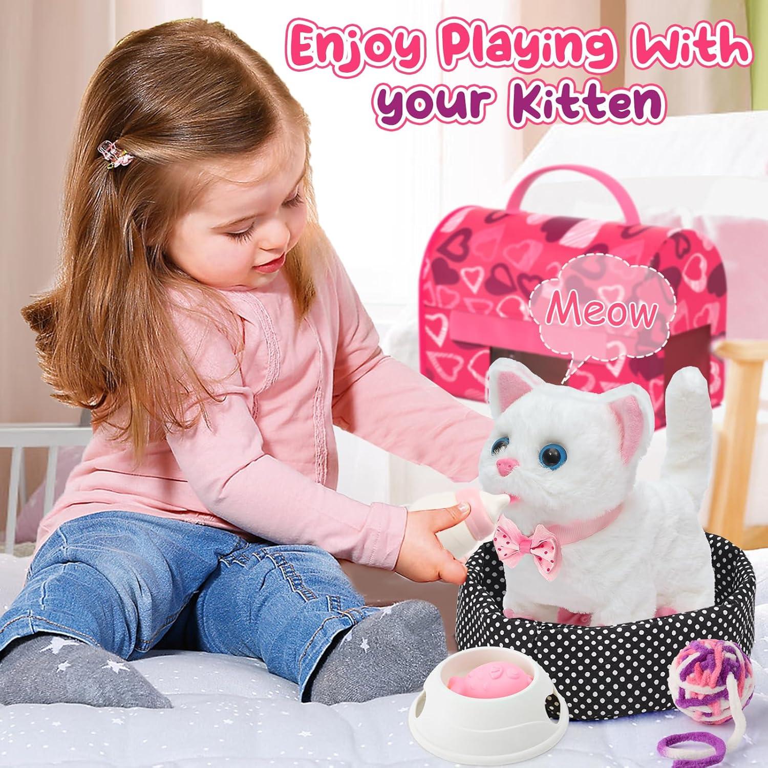 Juguete Interactivo para Gatos Golray - Gato Blanco 16 Piezas