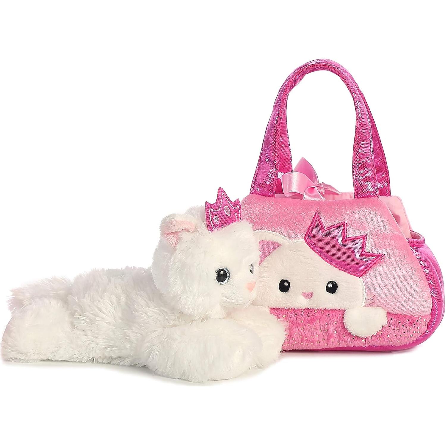 Peluche Gatita Princesa Peek-A-Boo Aurora 18 cm Multicolor