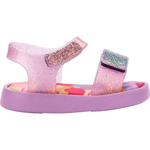 Sandalias Mini Melissa Jump para Niñas - Lila Brillante 20cm