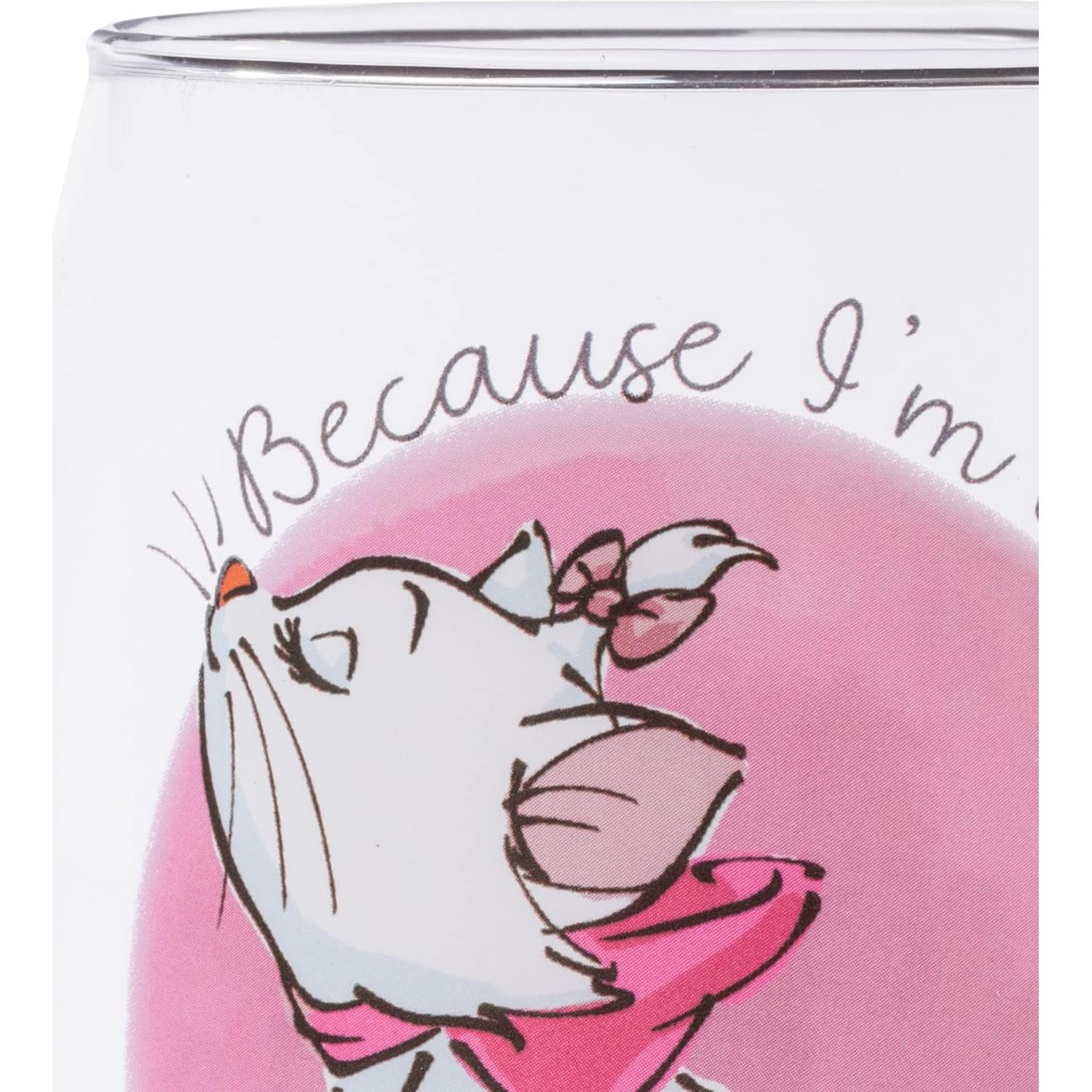 Vaso sin tallo Silver Buffalo Disney Aristocats Marie 590 ml