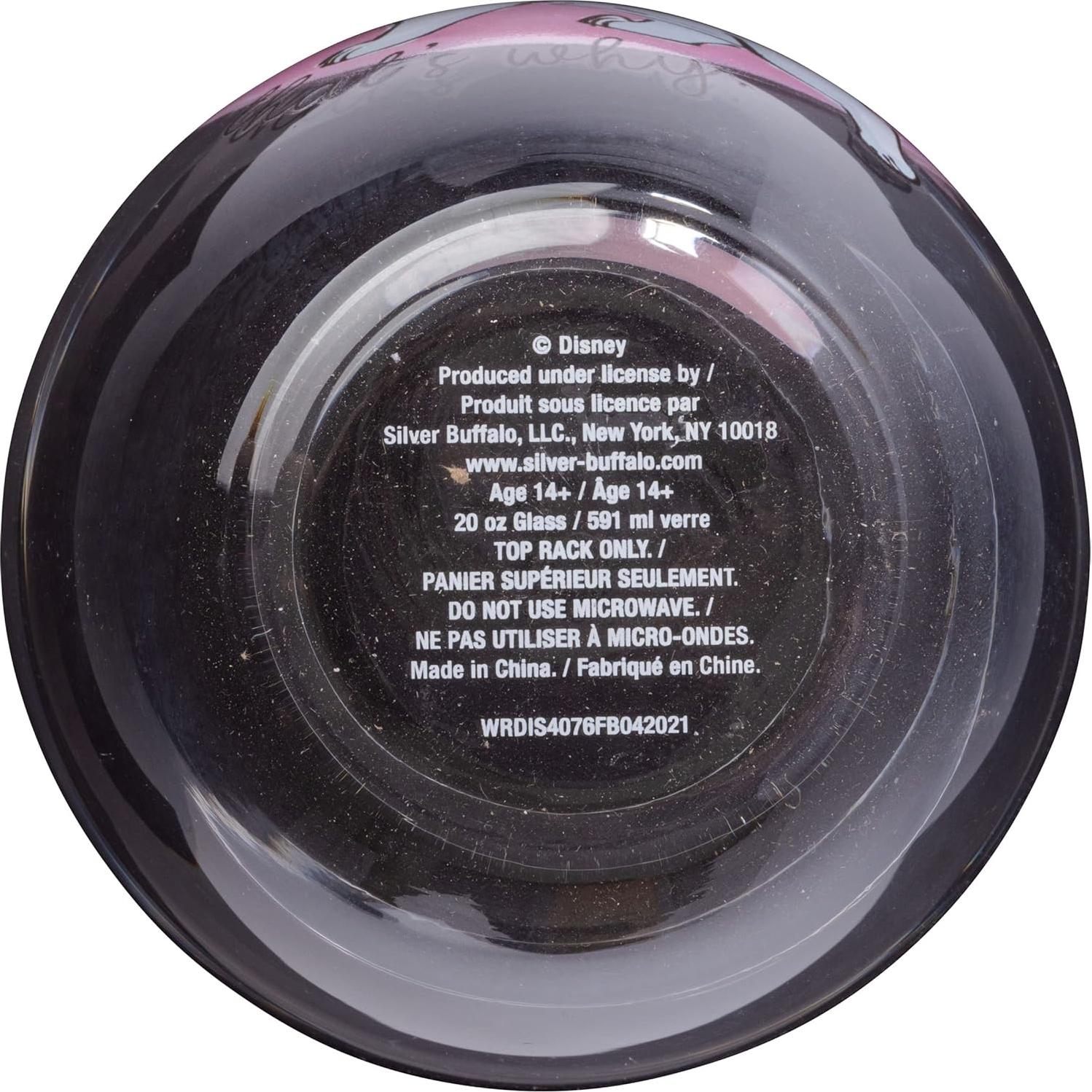Vaso sin tallo Silver Buffalo Disney Aristocats Marie 590 ml