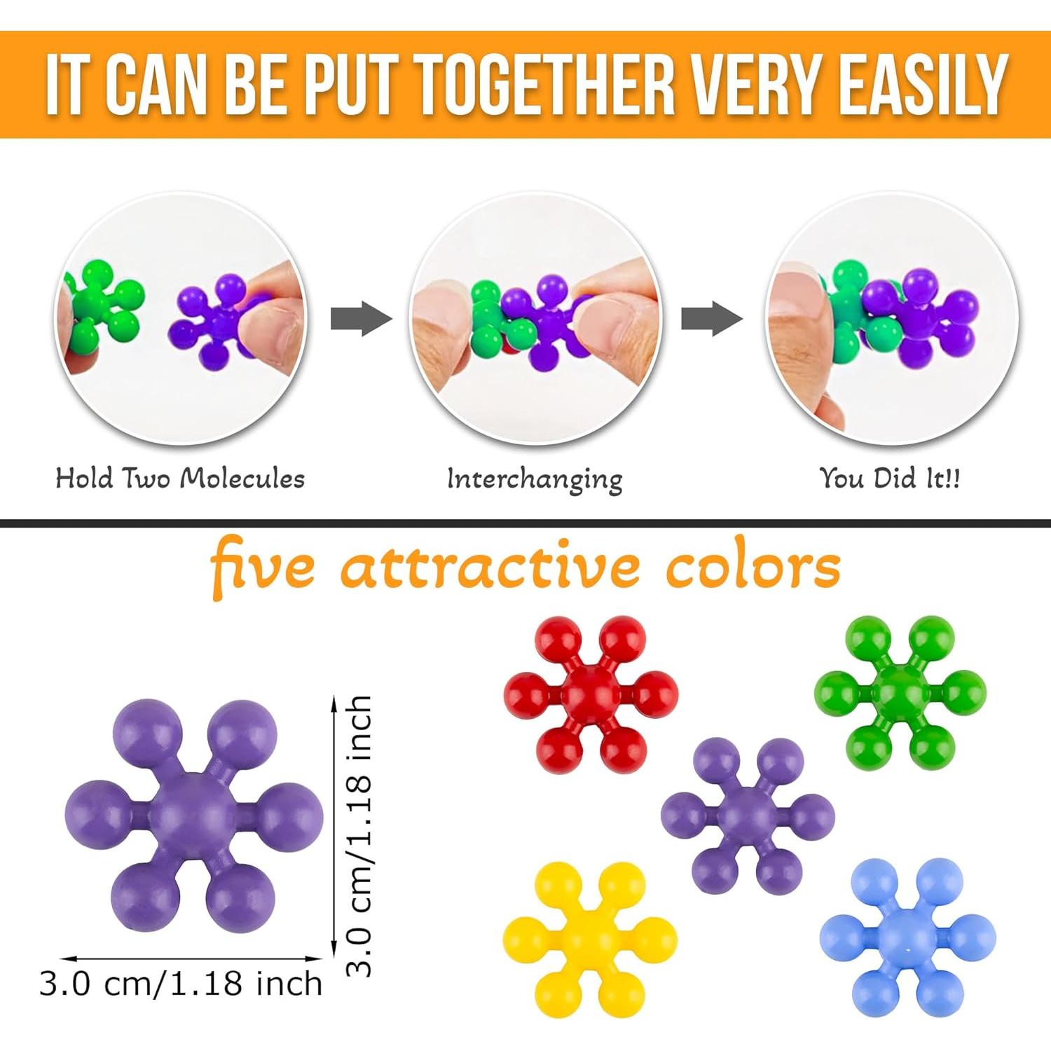 Juego de Bloques de Construcción STEM 120 Piezas HUBSAN