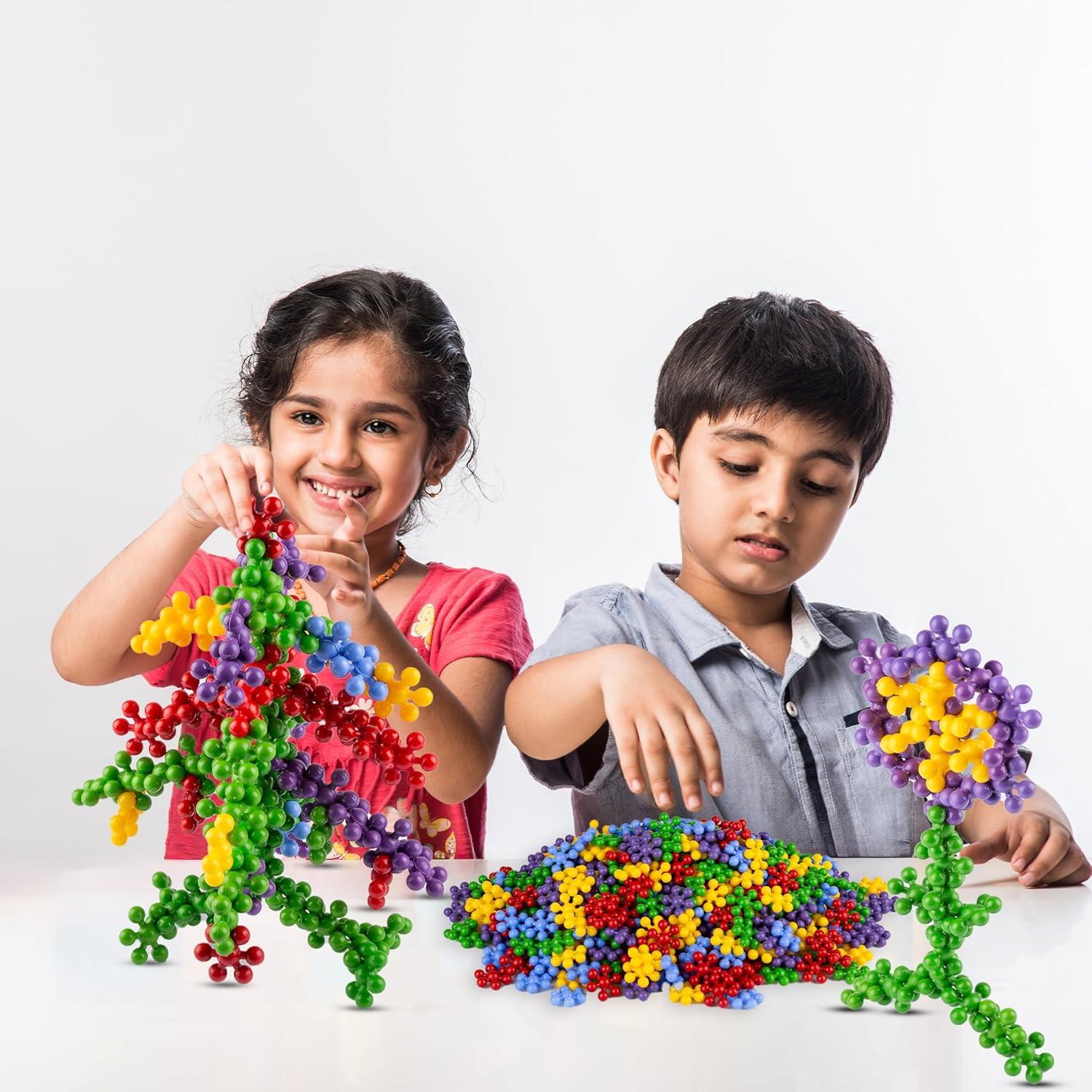 Juego de Bloques de Construcción STEM 120 Piezas HUBSAN