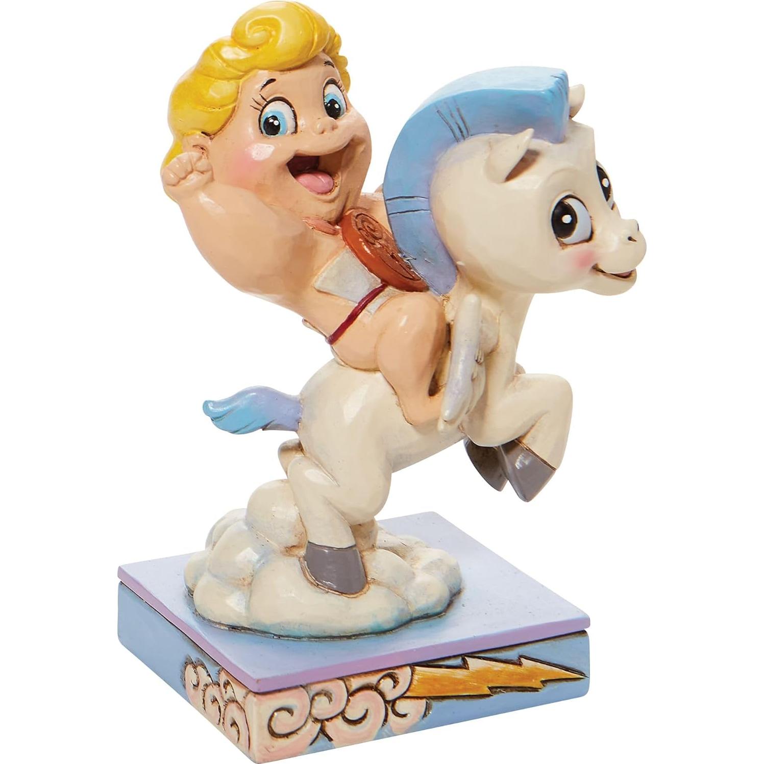 Figurita Enesco Jim Shore Hércules y Pegaso 14.6 cm