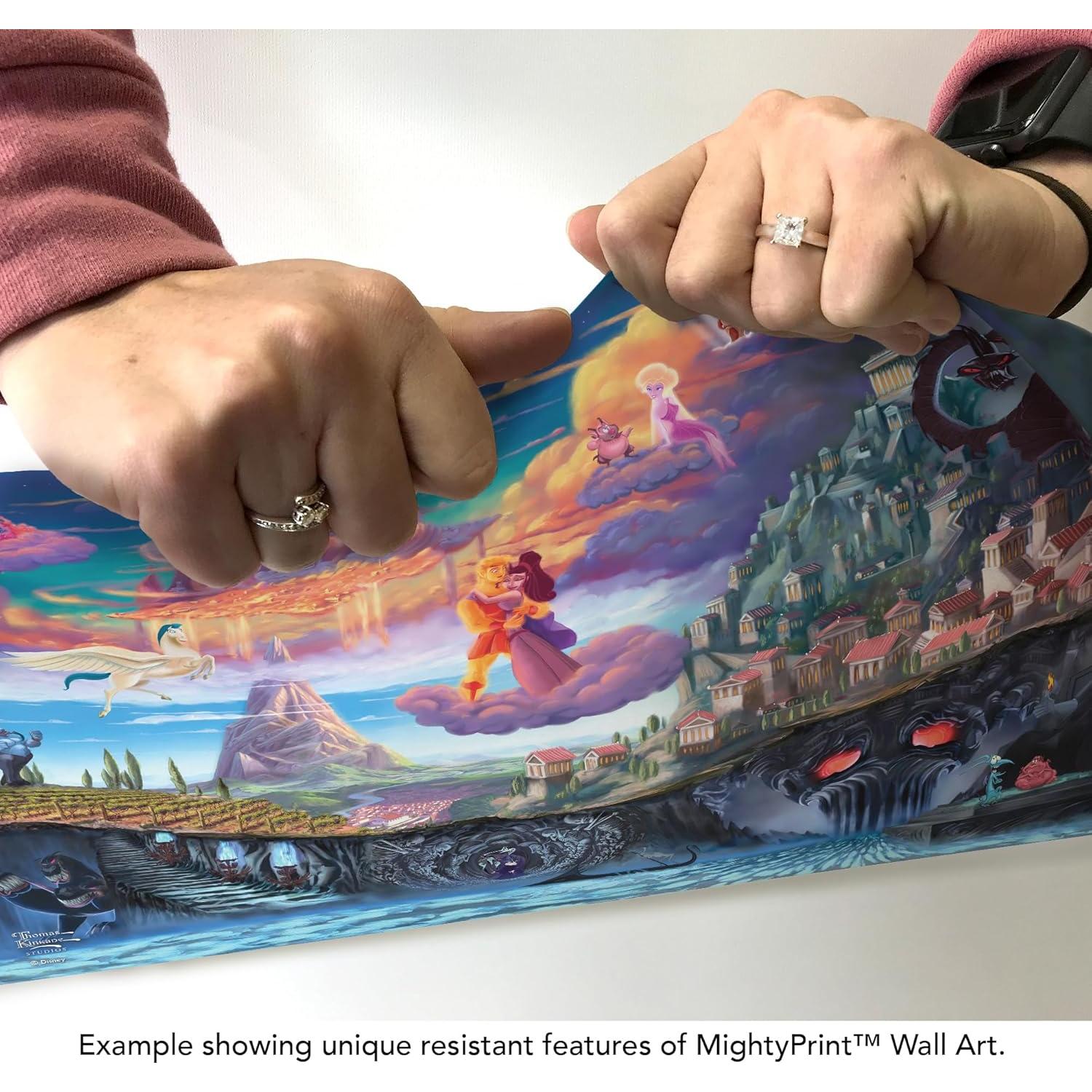 Arte de Pared MightyPrint Disney Hércules 60.96x43.18cm