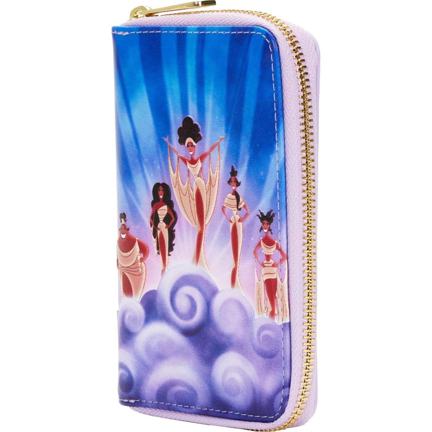 Billetera Loungefly Disney Musas de Hércules con Cierre