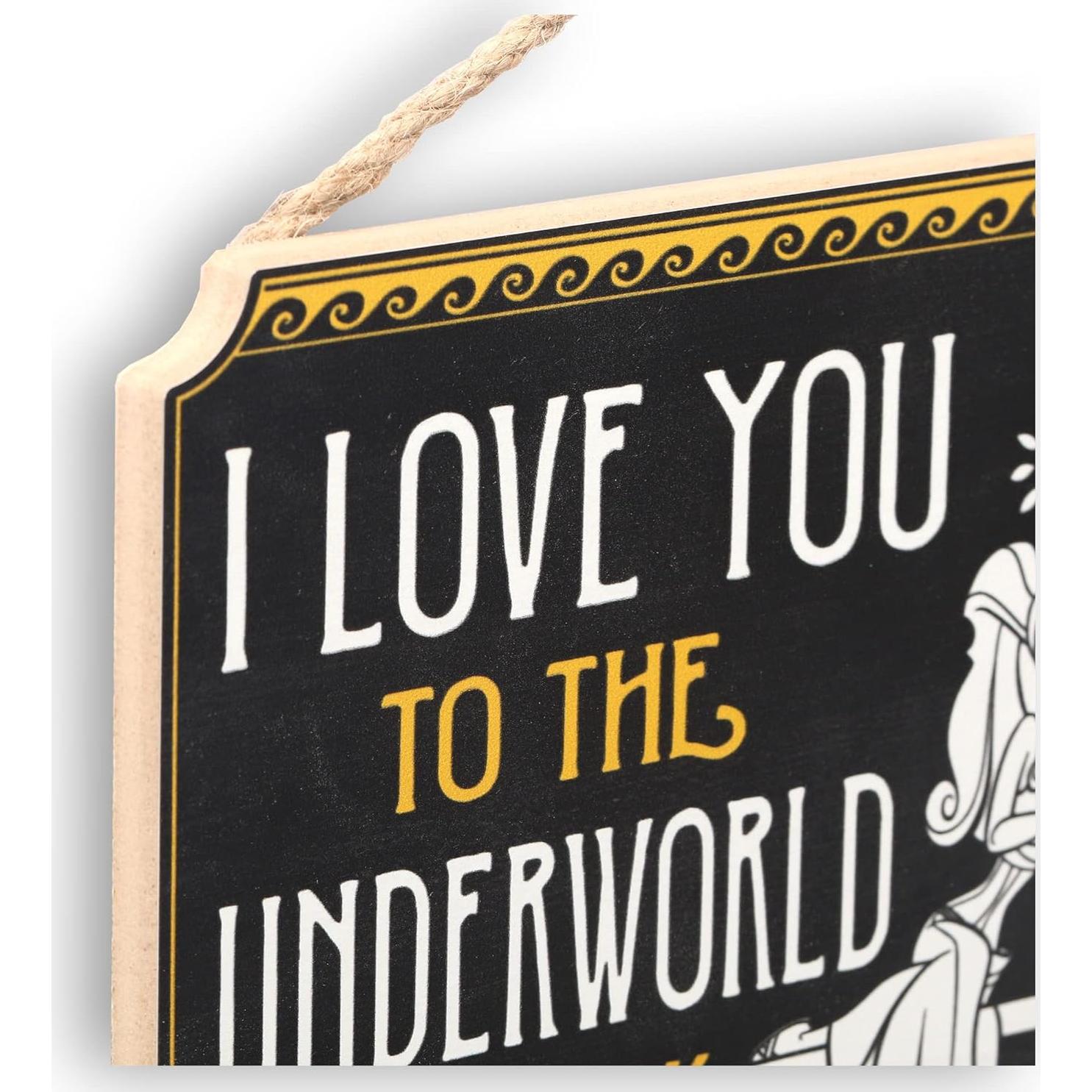 Decoración de Pared Disney Hércules - Te Amo Hasta el Inframundo