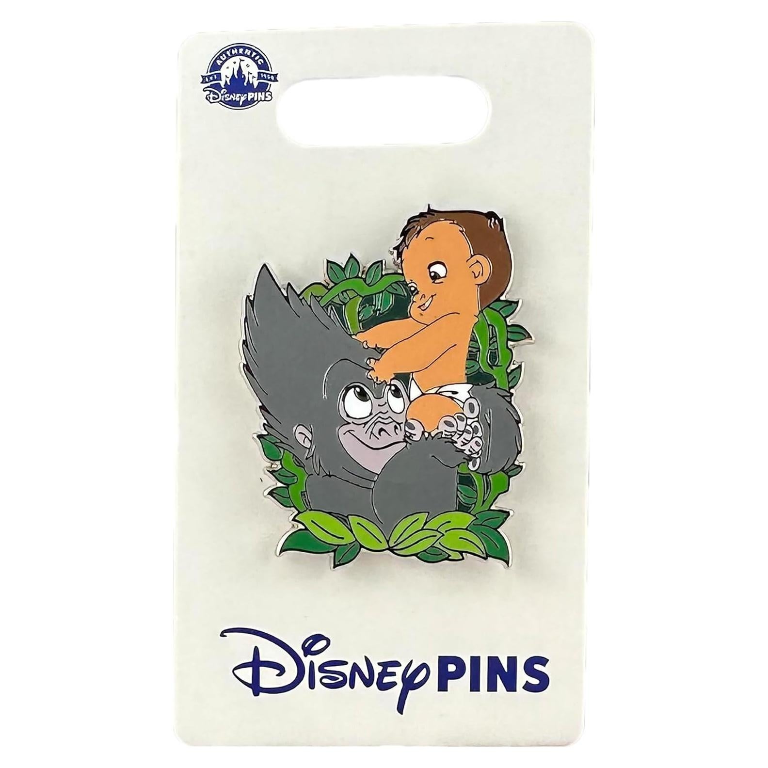 Pin Disney Tarzan Bebé Tarzan y Terk 3.81x4.13cm