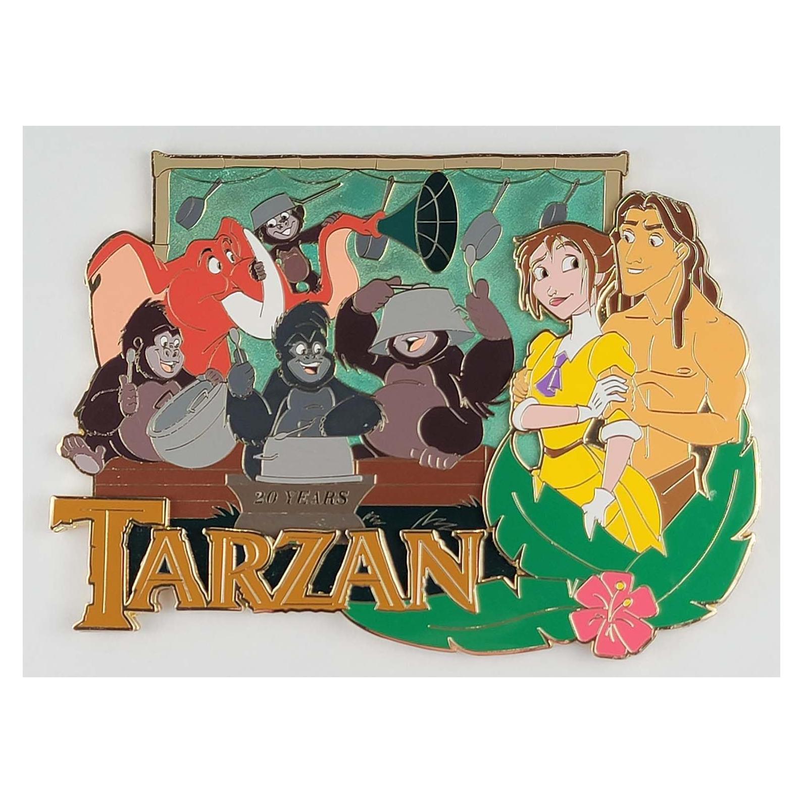 Pin Jumbo Disney Tarzan 20 Aniversario Edición Limitada