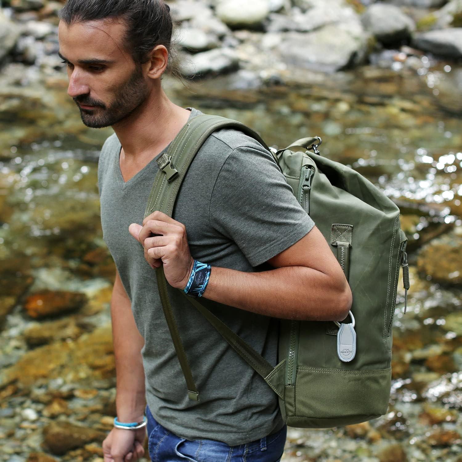 Clip Repelente de Insectos PARA'KITO Gris - Aceites Naturales