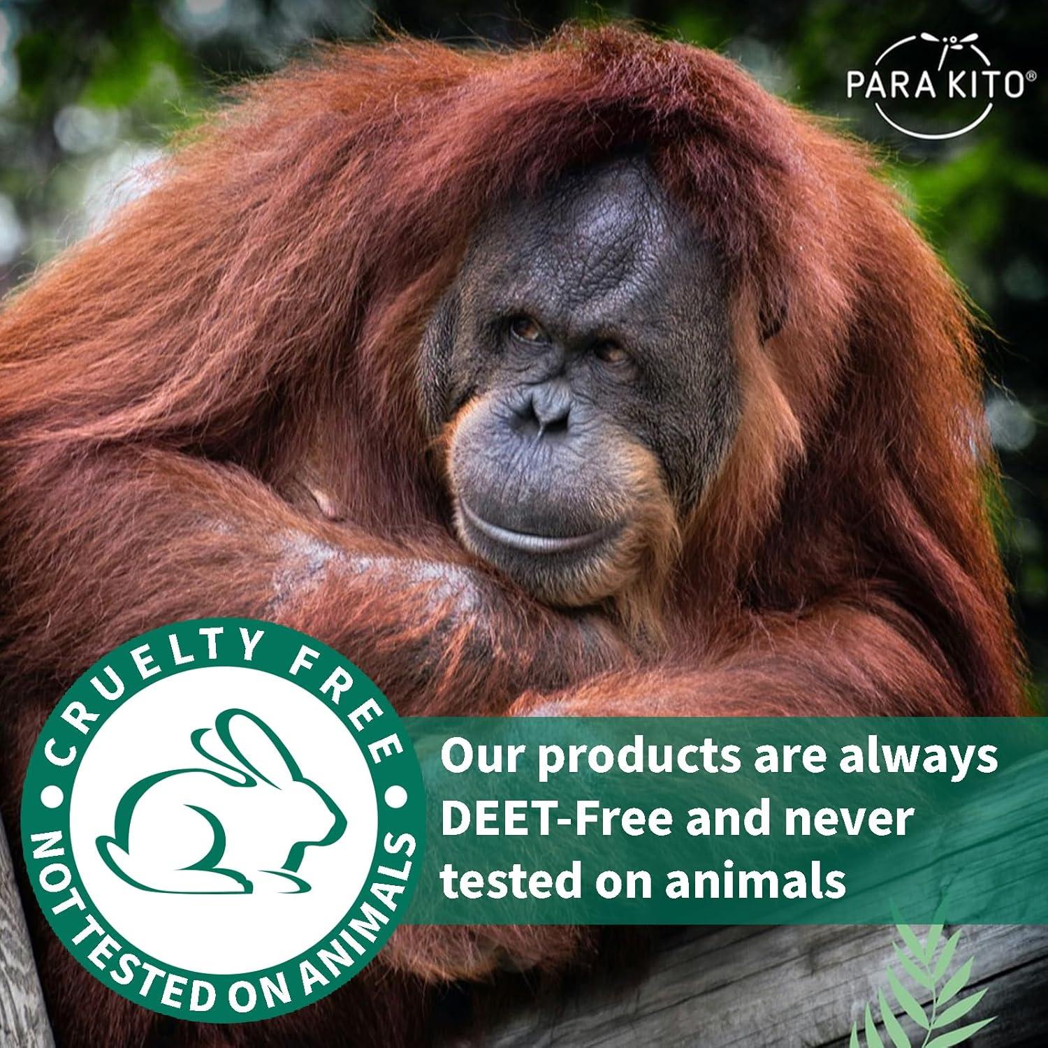 Clip Repelente de Insectos PARA'KITO Gris - Aceites Naturales