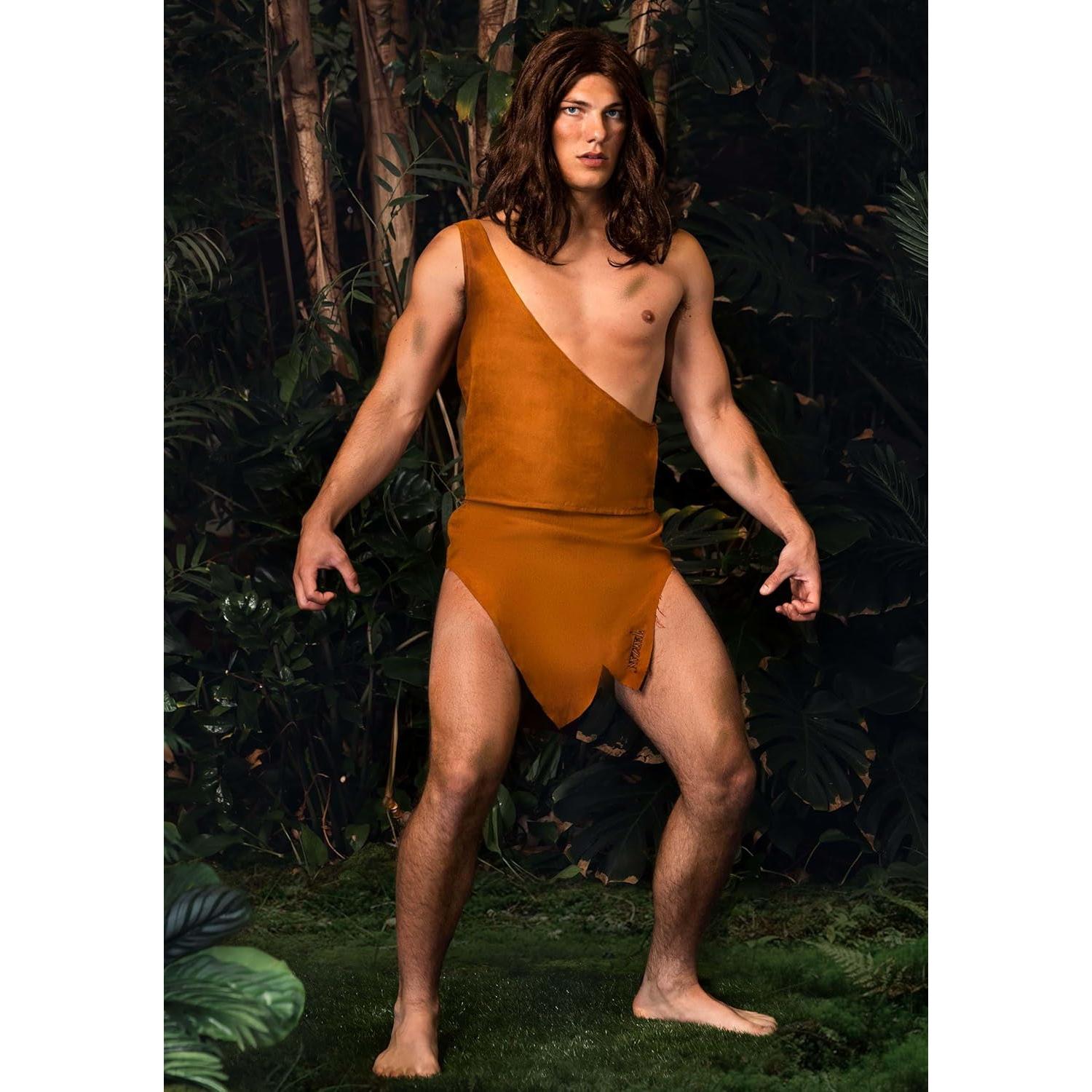 Disfraz de Tarzán para Hombre - Atuendo Selva Grande