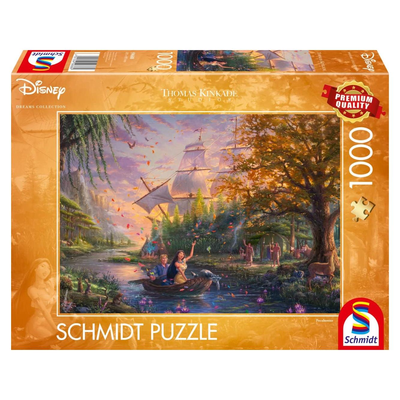 Puzzle Schmidt Thomas Kinkade Pocahontas 1000 Piezas 69x49cm