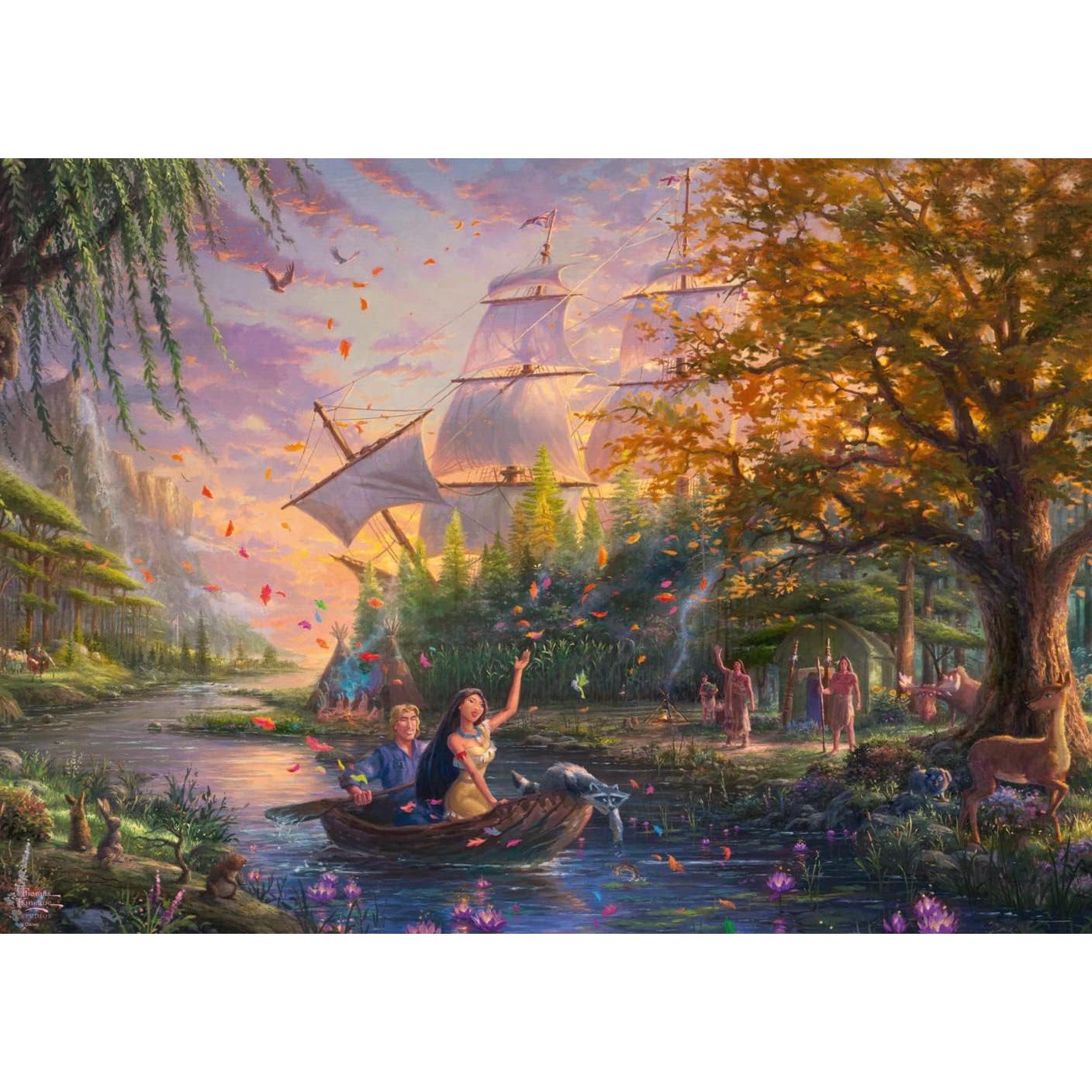 Puzzle Schmidt Thomas Kinkade Pocahontas 1000 Piezas 69x49cm