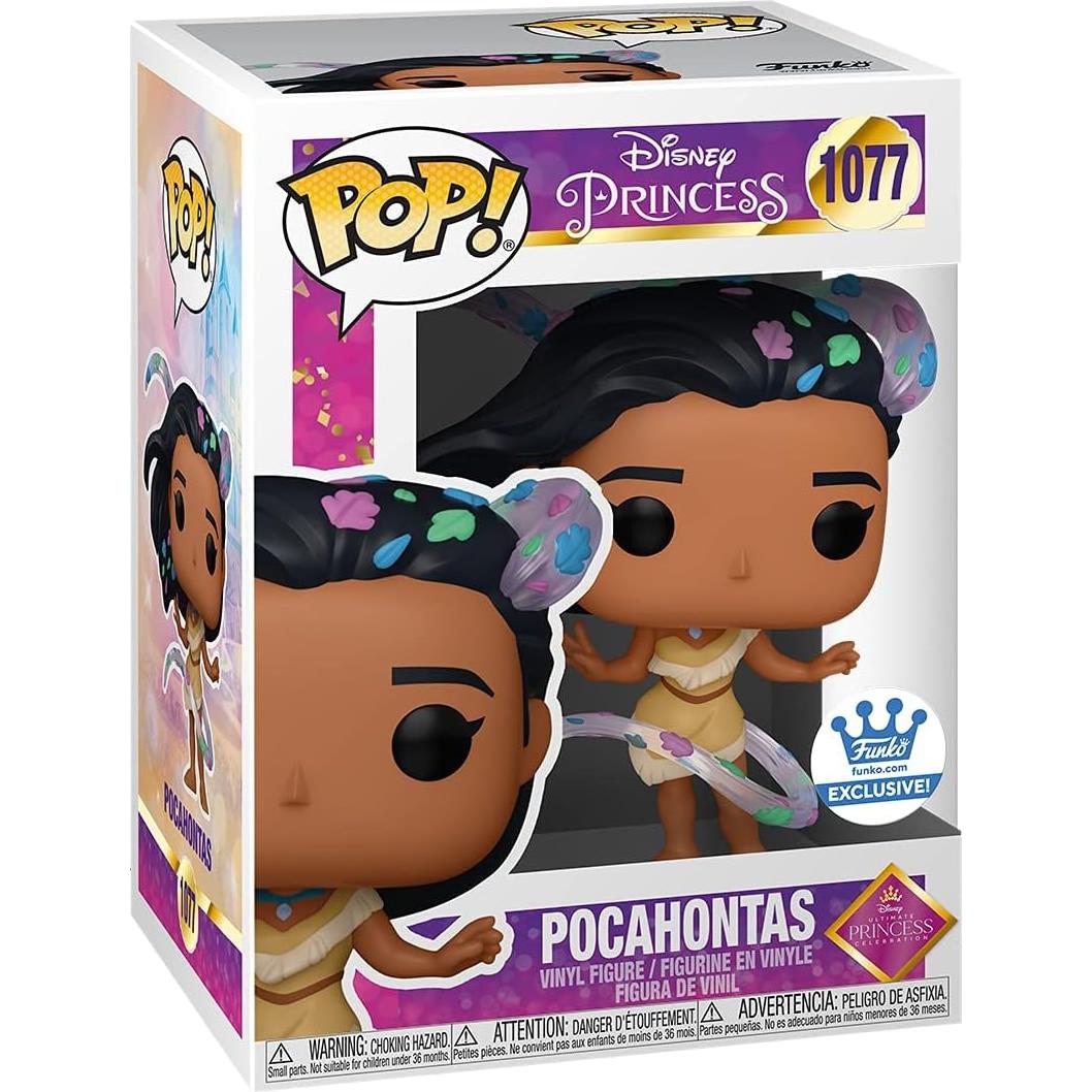 Figura de Vinilo POP! Disney Pocahontas con Hojas - Funko