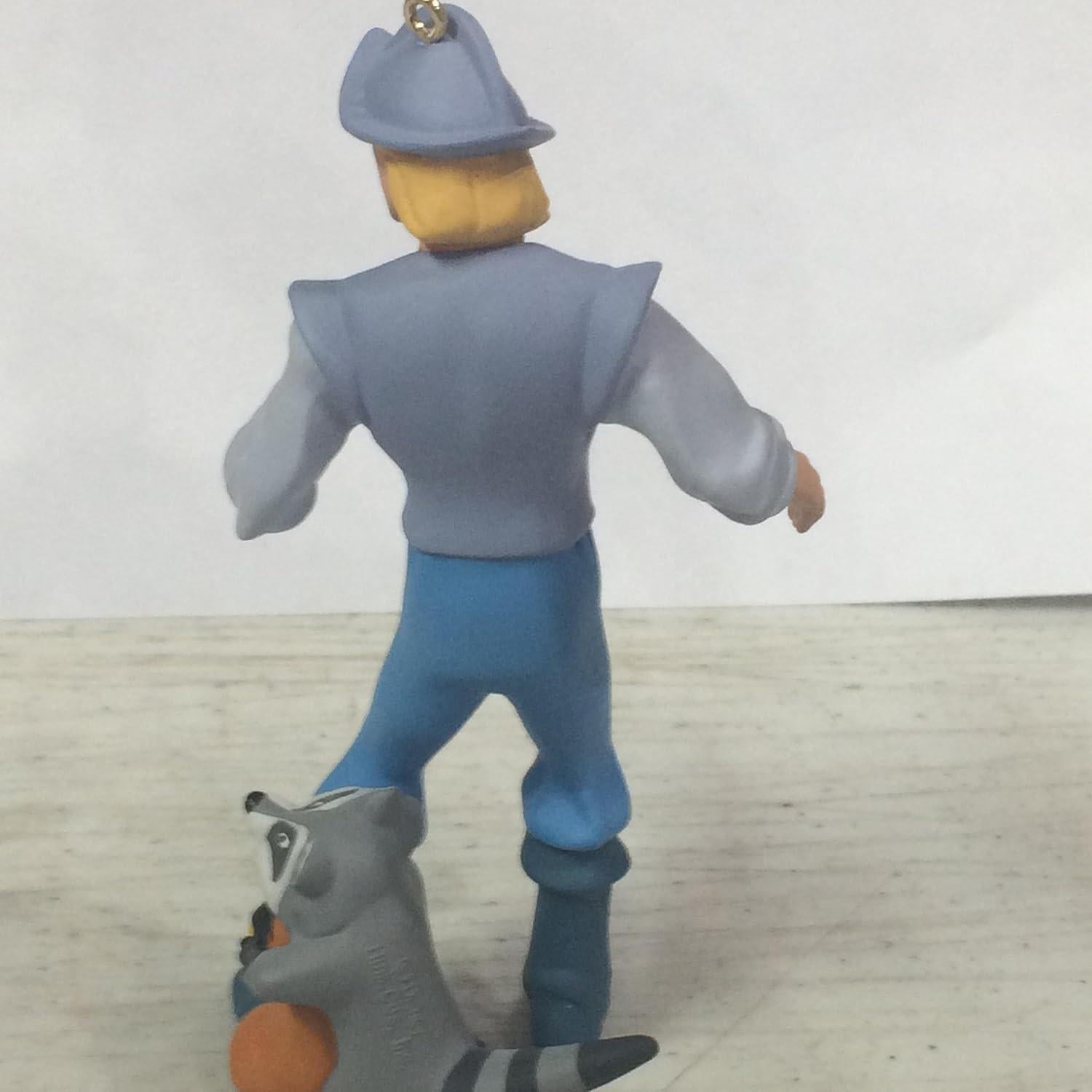 Adorno Hallmark Pocahontas 1995 John Smith y Meeko