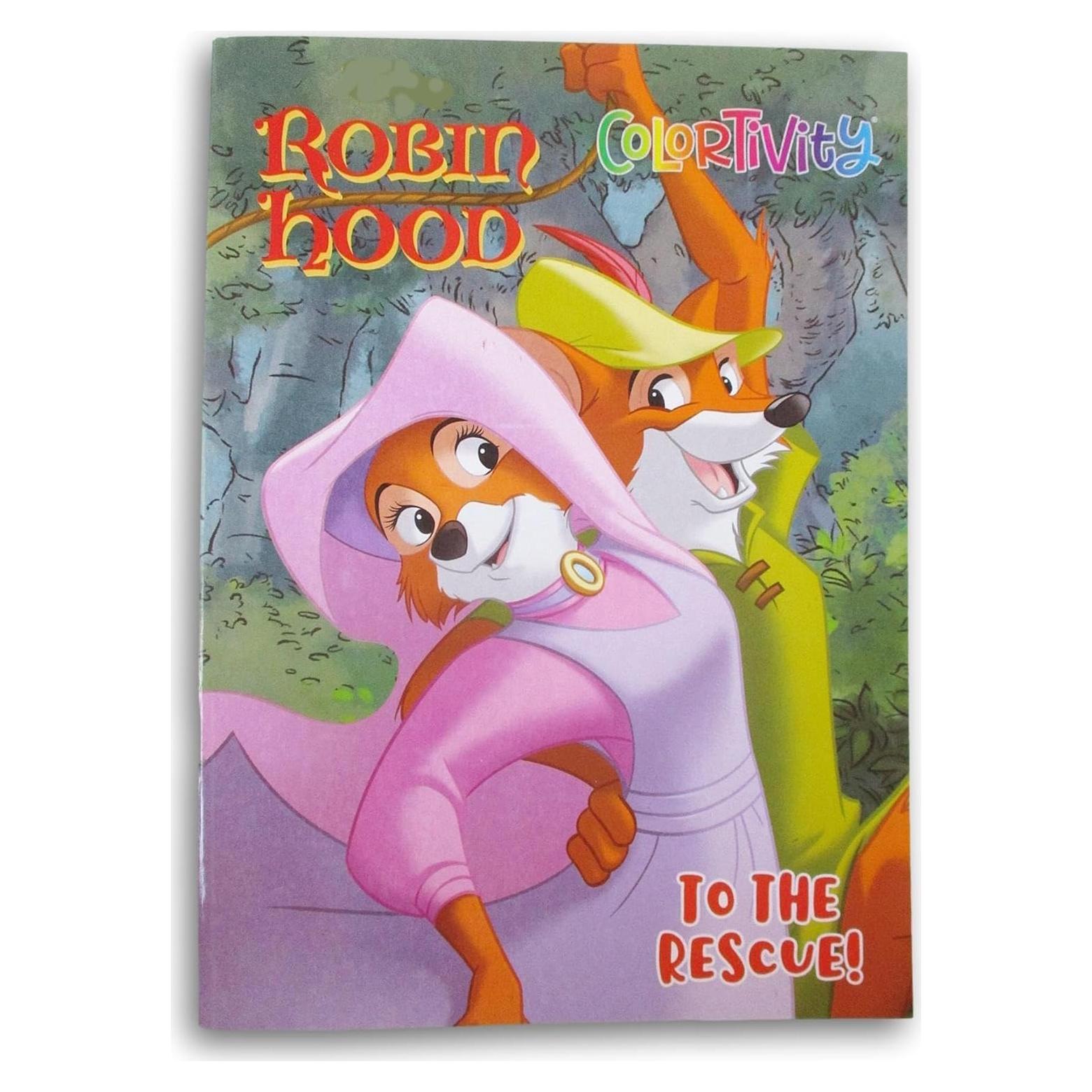 Libro para Colorear Robin Hood Show-Offs 64 Páginas 19.7x27.3 cm