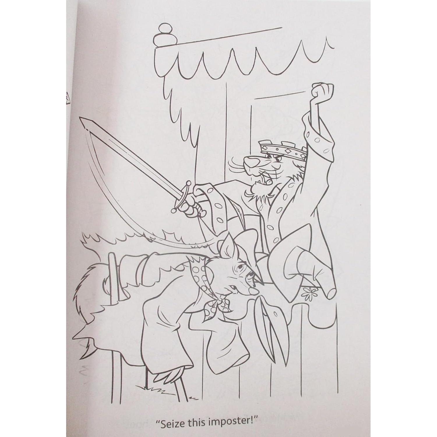 Libro para Colorear Robin Hood Show-Offs 64 Páginas 19.7x27.3 cm