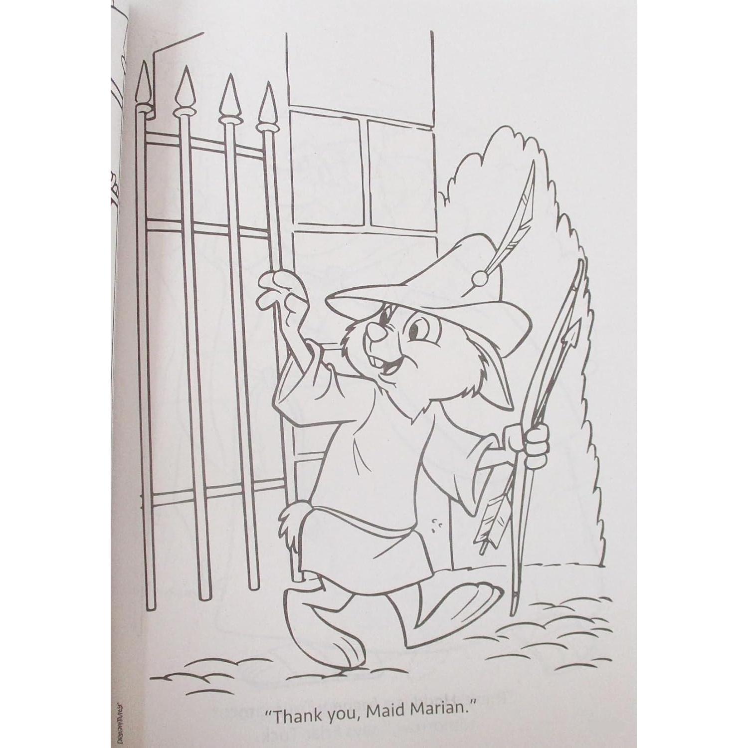 Libro para Colorear Robin Hood Show-Offs 64 Páginas 19.7x27.3 cm