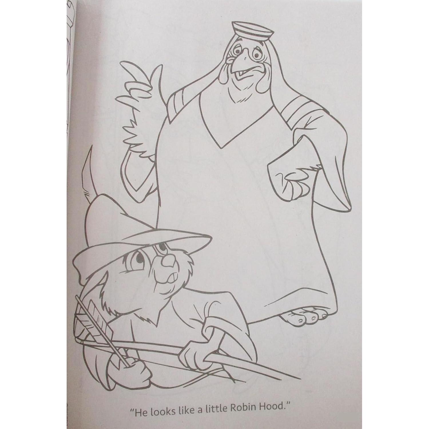 Libro para Colorear Robin Hood Show-Offs 64 Páginas 19.7x27.3 cm