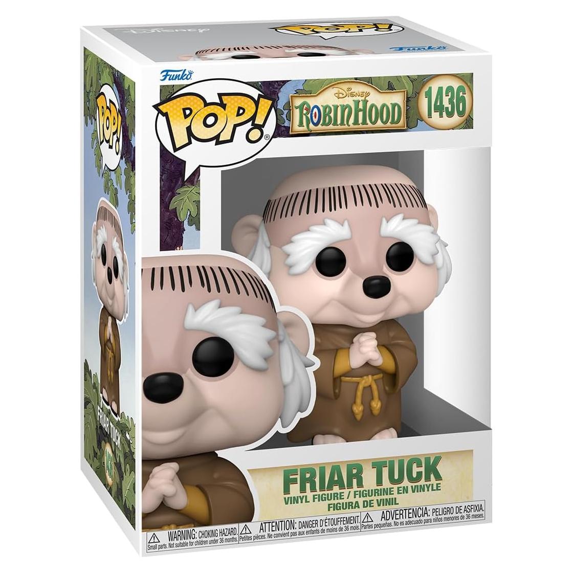 Funko POP! Robin Hood Hermano Tuck Figura Vinilo 9.5cm